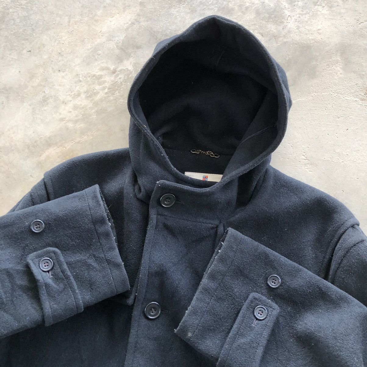Original Montgomery MONTGOMERY Duffle Wool Hooded Coat Size US M / EU 48-50 / 2 - 7 Thumbnail