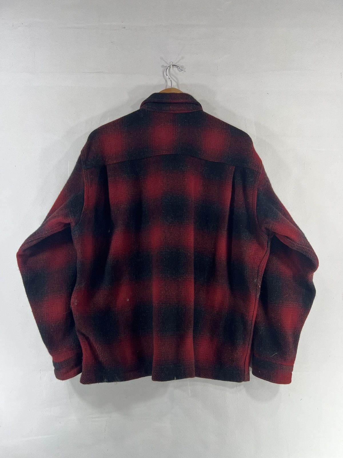 Woolrich Woolen Mills Vintage Wool Woolrich Full Zipper Jacket Size US L / EU 52-54 / 3 - 2 Thumbnail