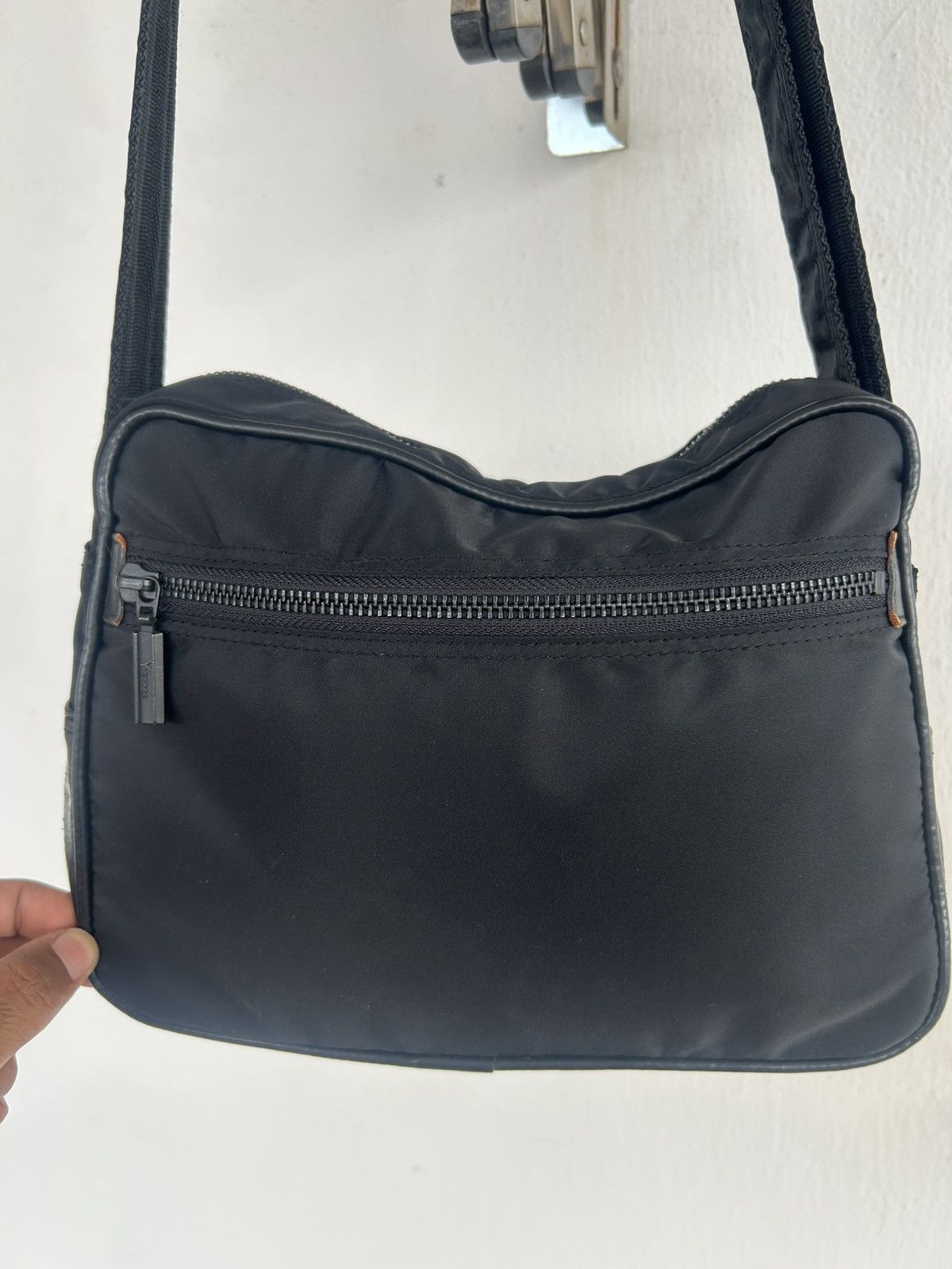 Y's Y’s Pour Homme Vintage Black Nylon Shoulder Bag Size ONE SIZE - 2 Thumbnail