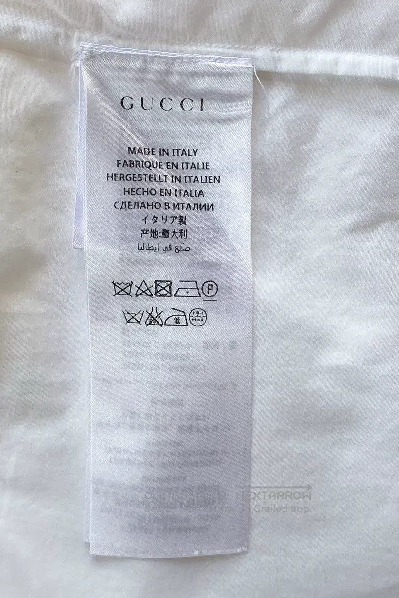 Gucci Gucci White floral embroidered shirt Size US XXS / EU 40 - 6 Thumbnail