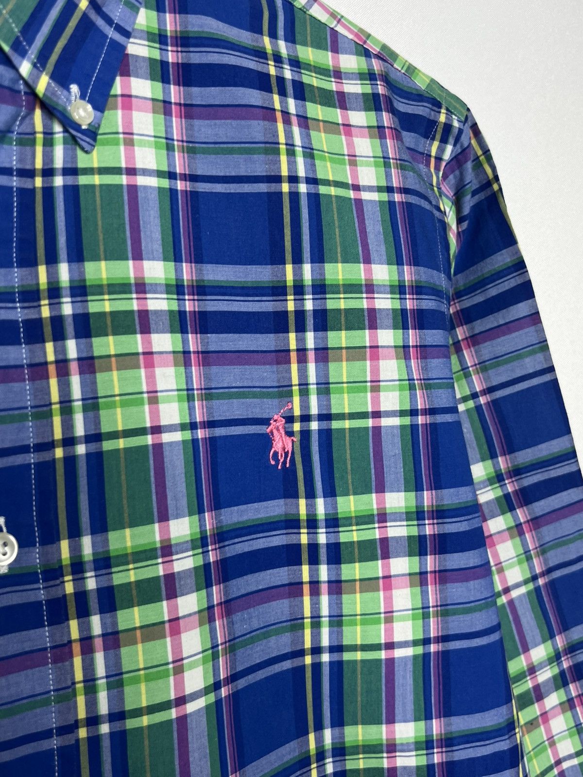 Polo Ralph Lauren Polo Ralph Lauren Plaid Multicolour Shirt Long Sleeve Size US M / EU 48-50 / 2 - 4 Thumbnail