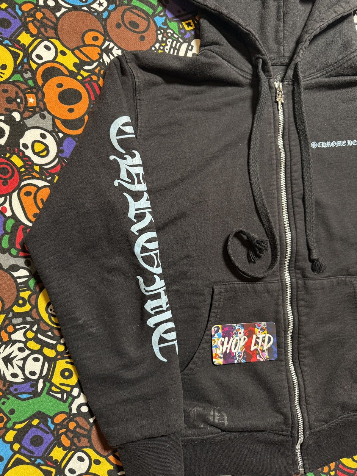 Chrome Hearts Chrome Hearts Icey Blue Script Logo Thermal Hoodie Size US S / EU 44-46 / 1 - 4 Thumbnail