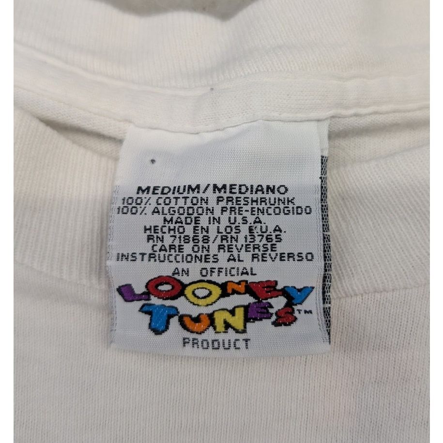 Cartoon Network × Vintage Vintage Looney Tunes Taz "No Comment" long sleeve shirt Size US M / EU 48-50 / 2 - 4 Thumbnail
