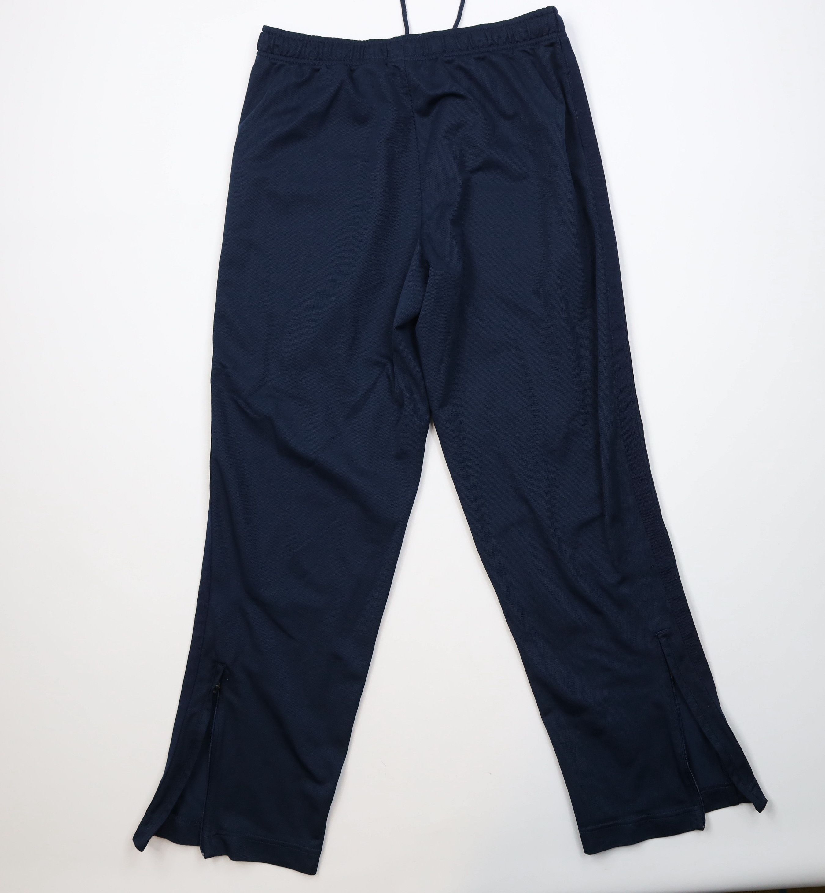 Nike Vintage Y2K Nike Scott Mini Swoosh Knit Wide Leg Pants Blue Size US 36 / EU 52 - 11 Thumbnail