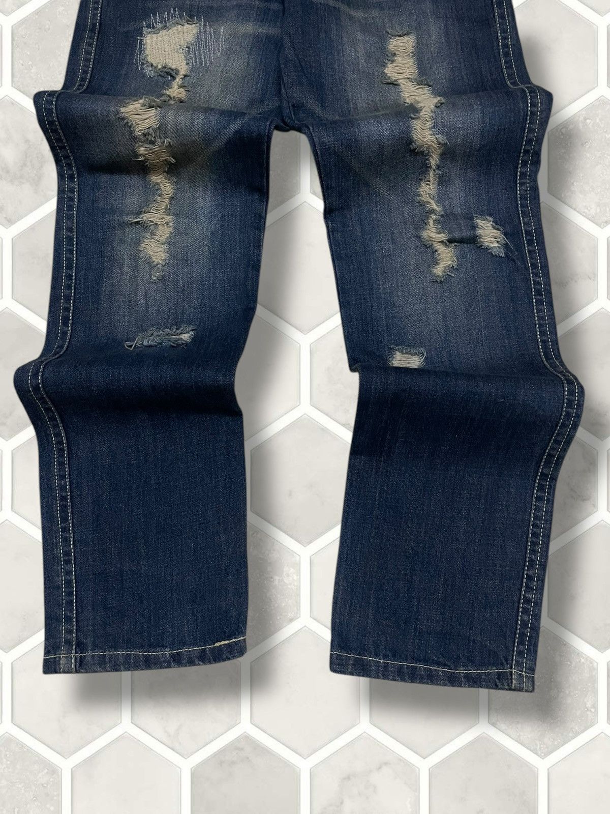 Hysteric Glamour Vintage Rare Designer Japan Beams Distressed Grunge Denim Size US 30 / EU 46 - 3 Thumbnail