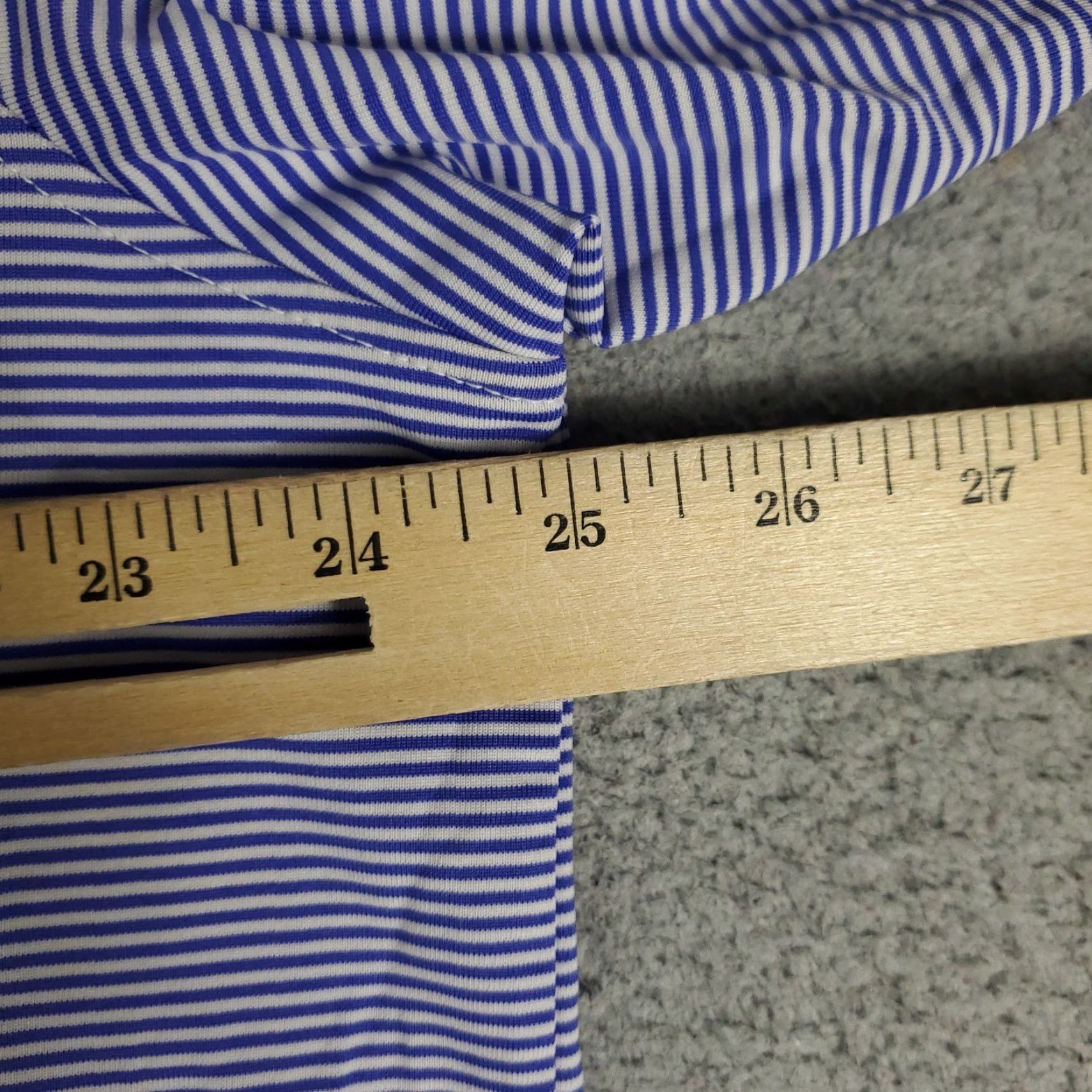 Vintage Greyson Polo Shirt Mens XL Blue Striped Wolf Golf Short Sleeve Polo Size US XL / EU 56 / 4 - 7 Thumbnail