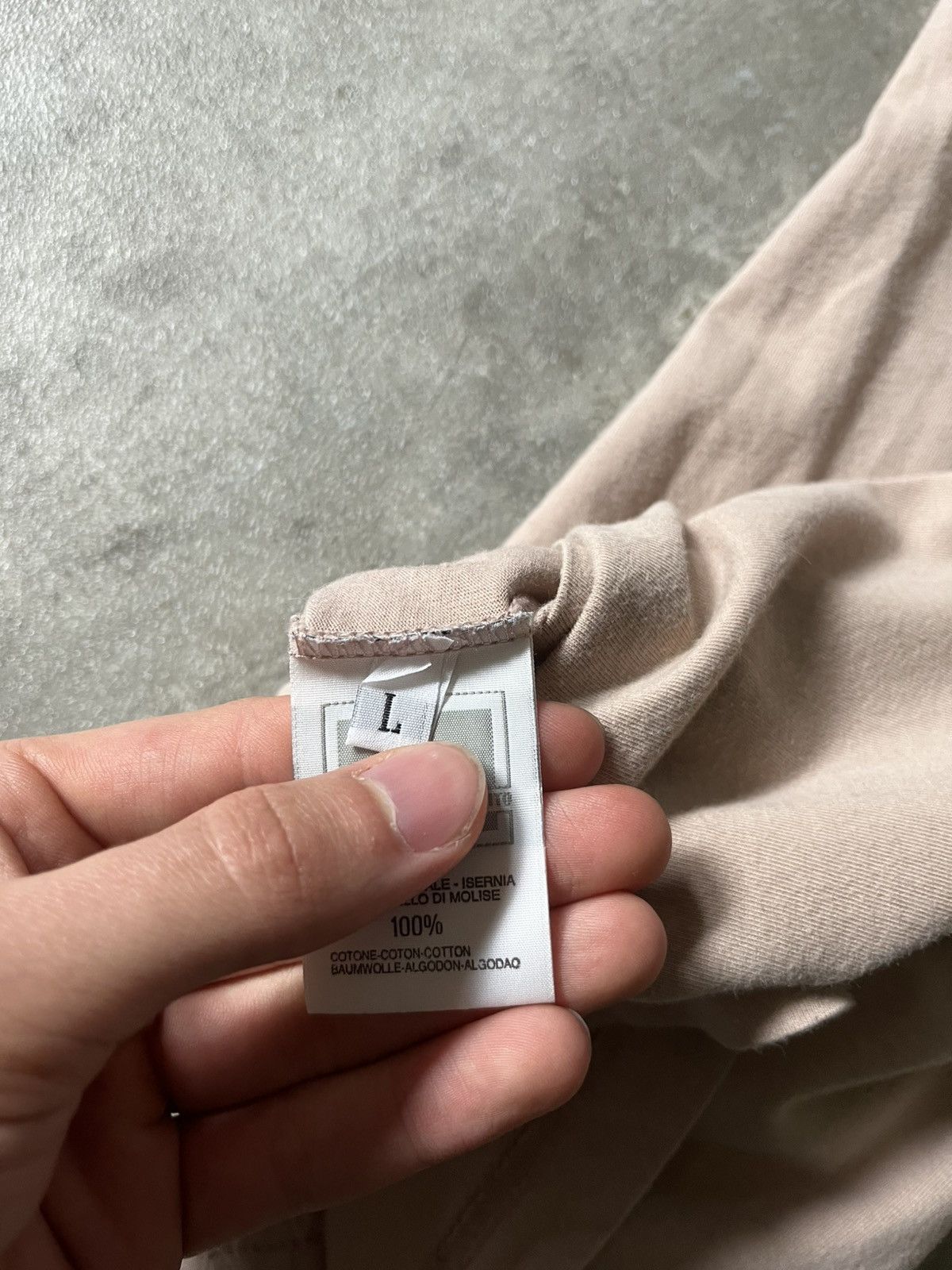 Helmut Lang Archival Helmut Lang 1997 Maria T-shirt beige Size US M / EU 48-50 / 2 - 8 Thumbnail