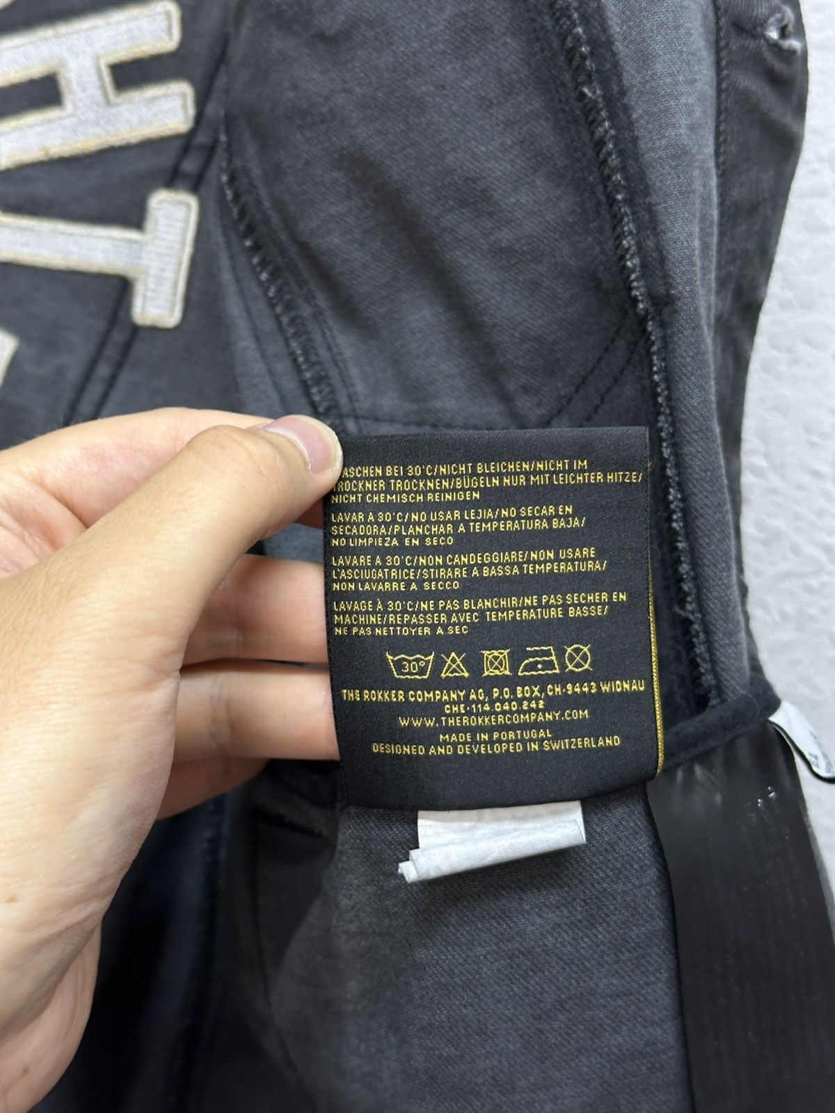 THE ROKKER COMPANY Vintage The Rokker Motorcycle Archival Moto Denim Vest Size US XL / EU 56 / 4 - 8 Thumbnail