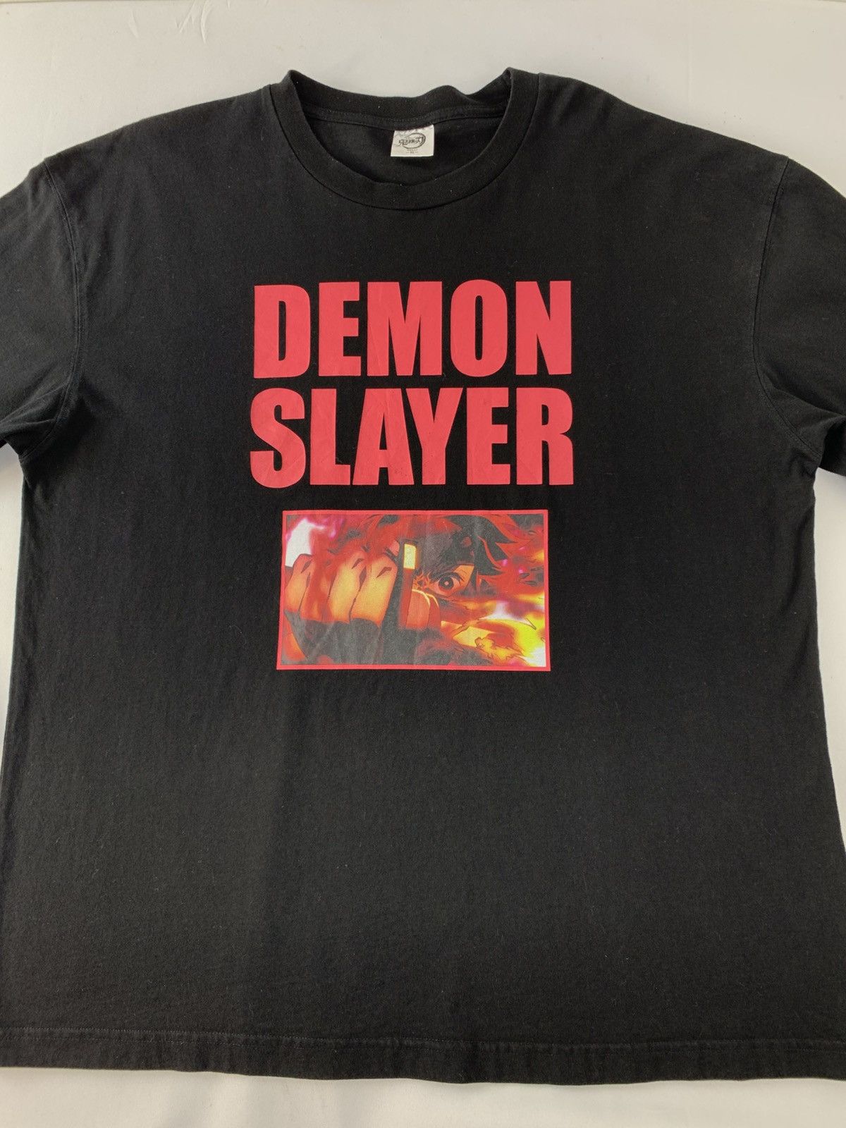 Anime Demon Slayer Kimetsu No Yaiba Tanjiro Japan Anime Tee Size US XL / EU 56 / 4 - 3 Thumbnail