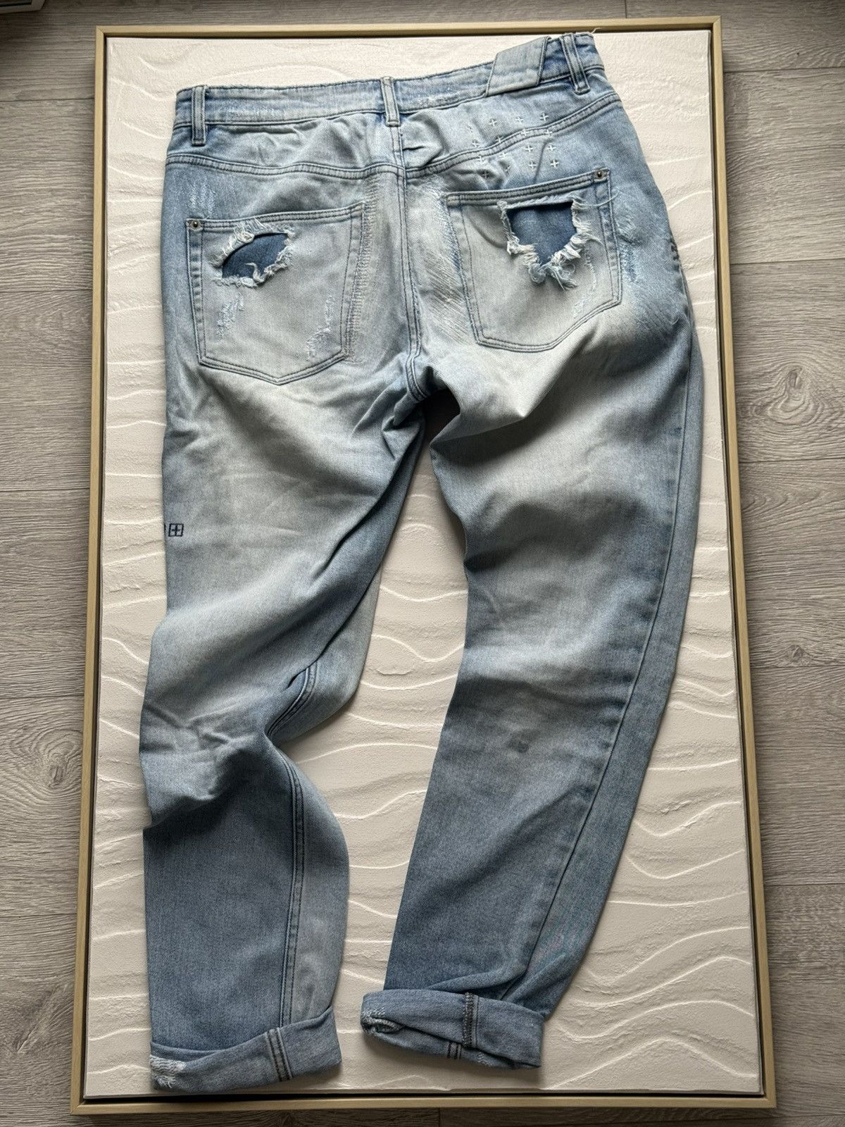 Ksubi Distressed Chitch Jeans Size US 31 - 3 Thumbnail