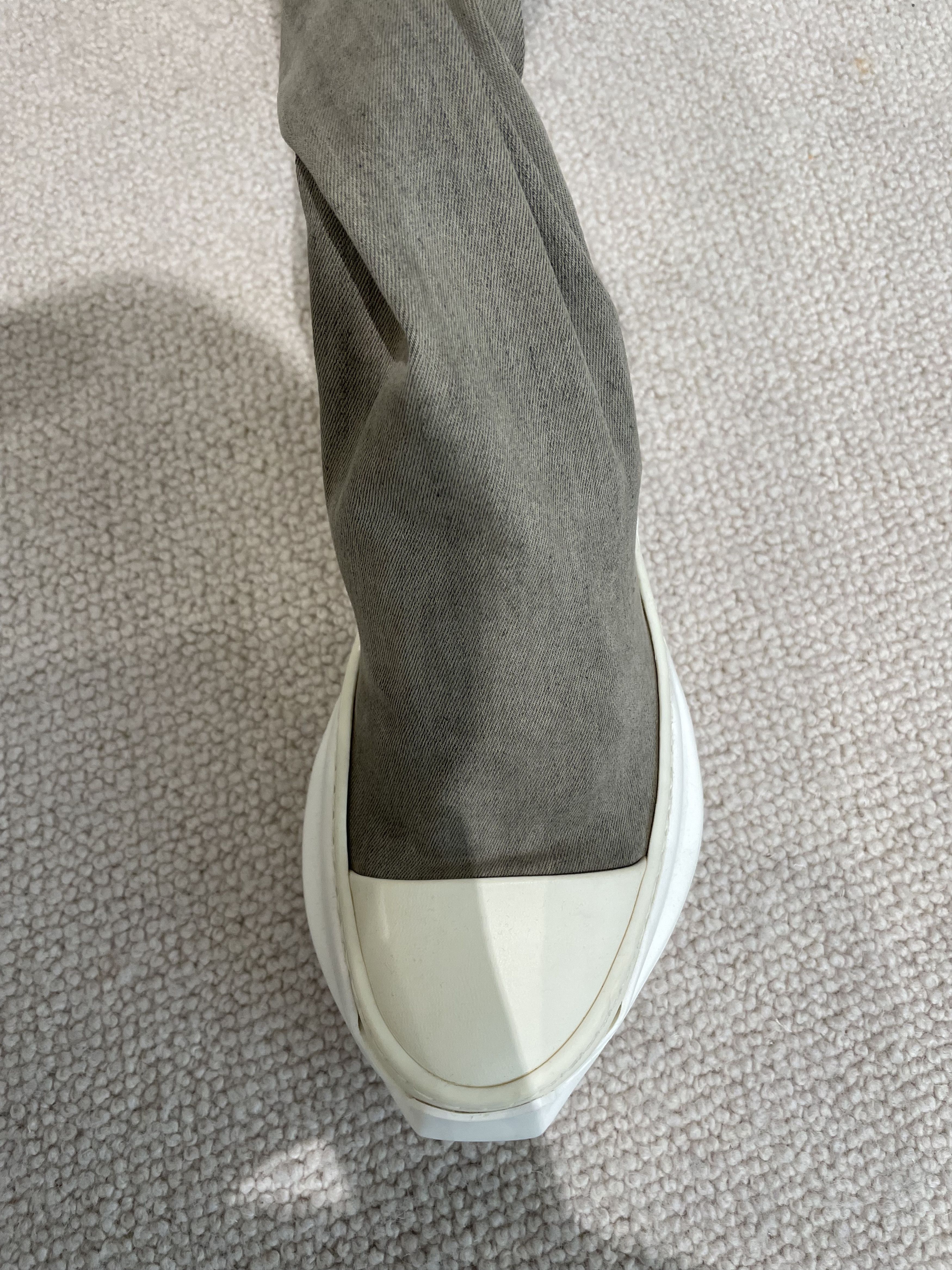 Rick Owens Drkshdw RICK OWENS DRKSHDW Abstract Stockings Denim Boots Size US 8 / IT 38 - 6 Thumbnail
