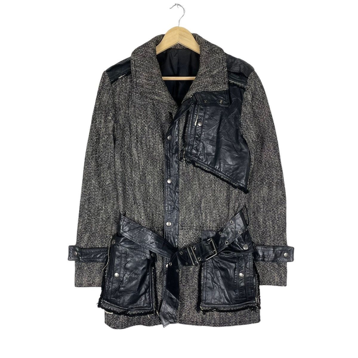 5351 POUR LES FEMMES 🌟5351 POUR HOMME COWHIDE LEATHER PART JACKET Size M / US 6-8 / IT 42-44 - 1 Thumbnail
