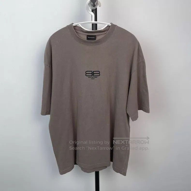 Balenciaga Balenciaga Cotton T-shirt Size US M / EU 48-50 / 2 - 1 Thumbnail