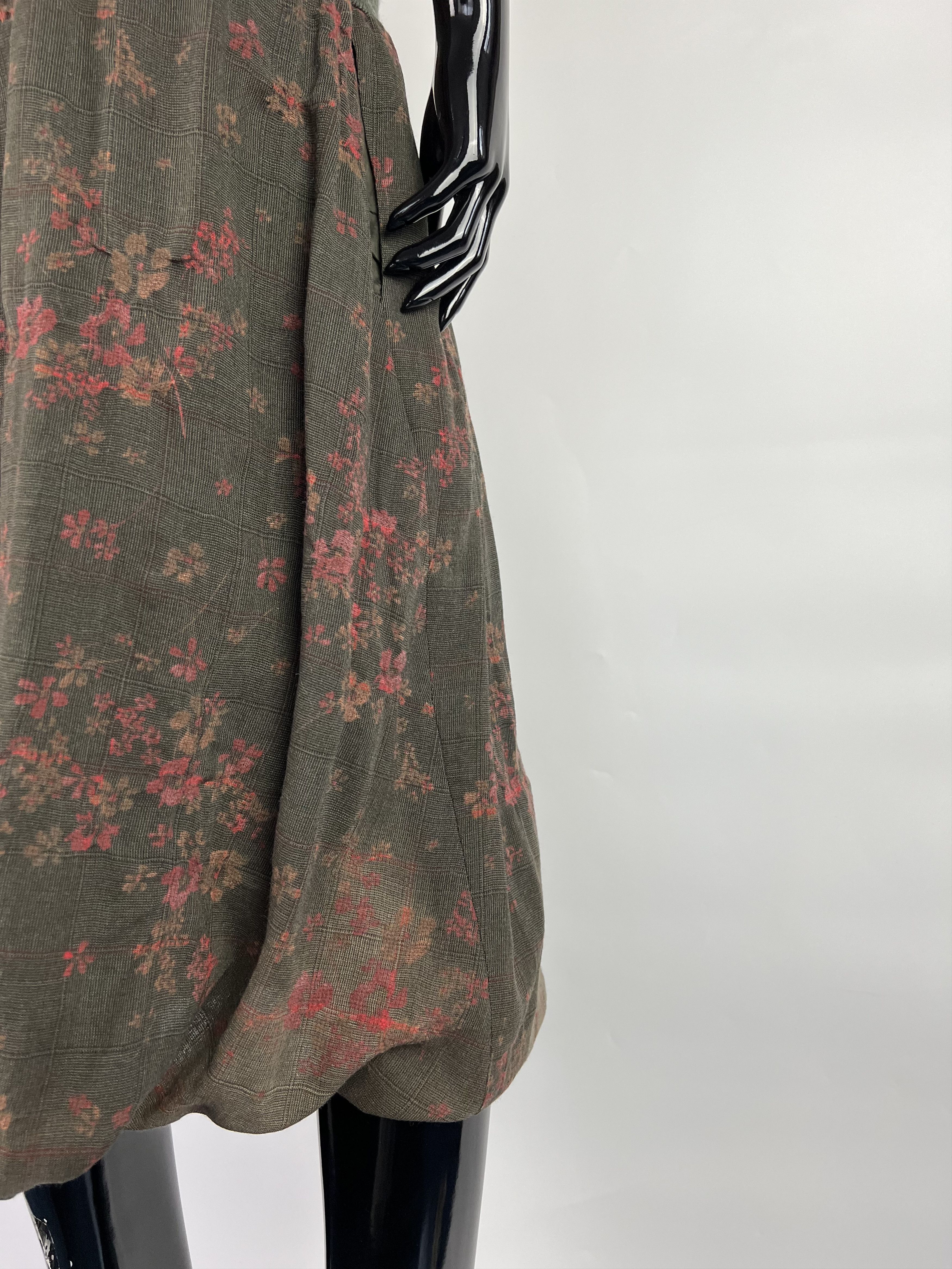 Designer Crea Concept Floral Print Sleeveless Midi Dress Size 42 Size M / US 6-8 / IT 42-44 - 6 Thumbnail