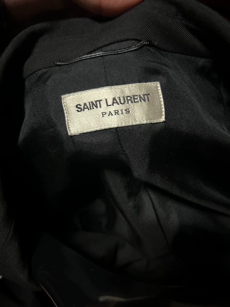 Saint Laurent Paris saint Laurent paris2016 FW rhinestone blazer 2503-Nextarro Size 52R - 5 Thumbnail