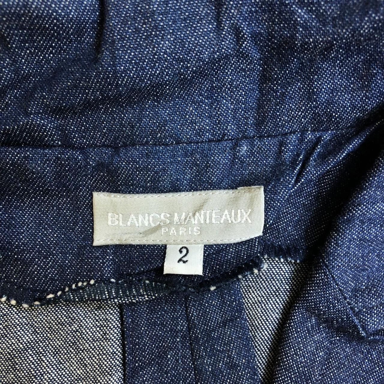 Other Vintage BLANCS MANTEAUX PARIS Pure Dye Coat Jacket Outdoor Size XS / US 0-2 / IT 36-38 - 5 Thumbnail