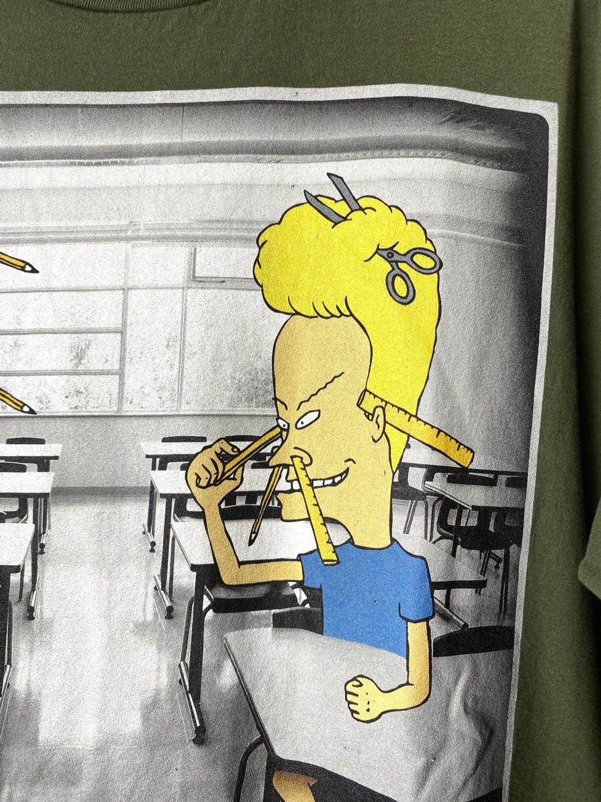 Cartoon Network Vintage Beavis And Butt-Head Movie T Shirt Size US XL / EU 56 / 4 - 4 Thumbnail
