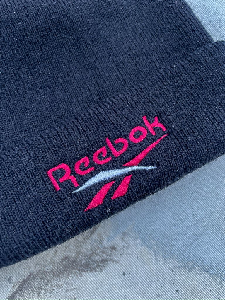 Reebok × Vintage Y2K Reebok Beanie Touque Size ONE SIZE - 2 Thumbnail