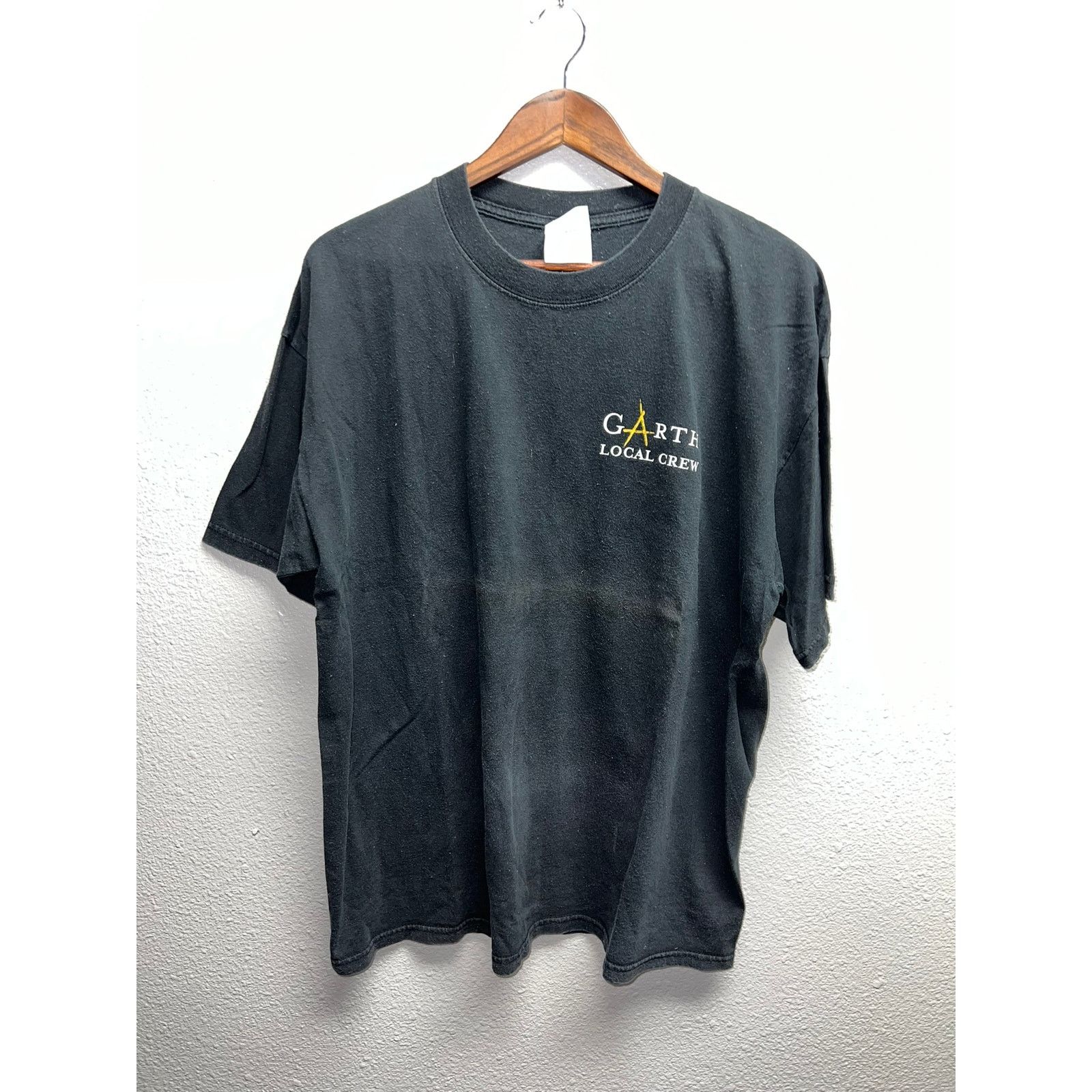 Gildan Vintage Garth Brooks Shirt Scarecrow Local Crew Tee 2001 Size US XL / EU 56 / 4 - 1 Thumbnail