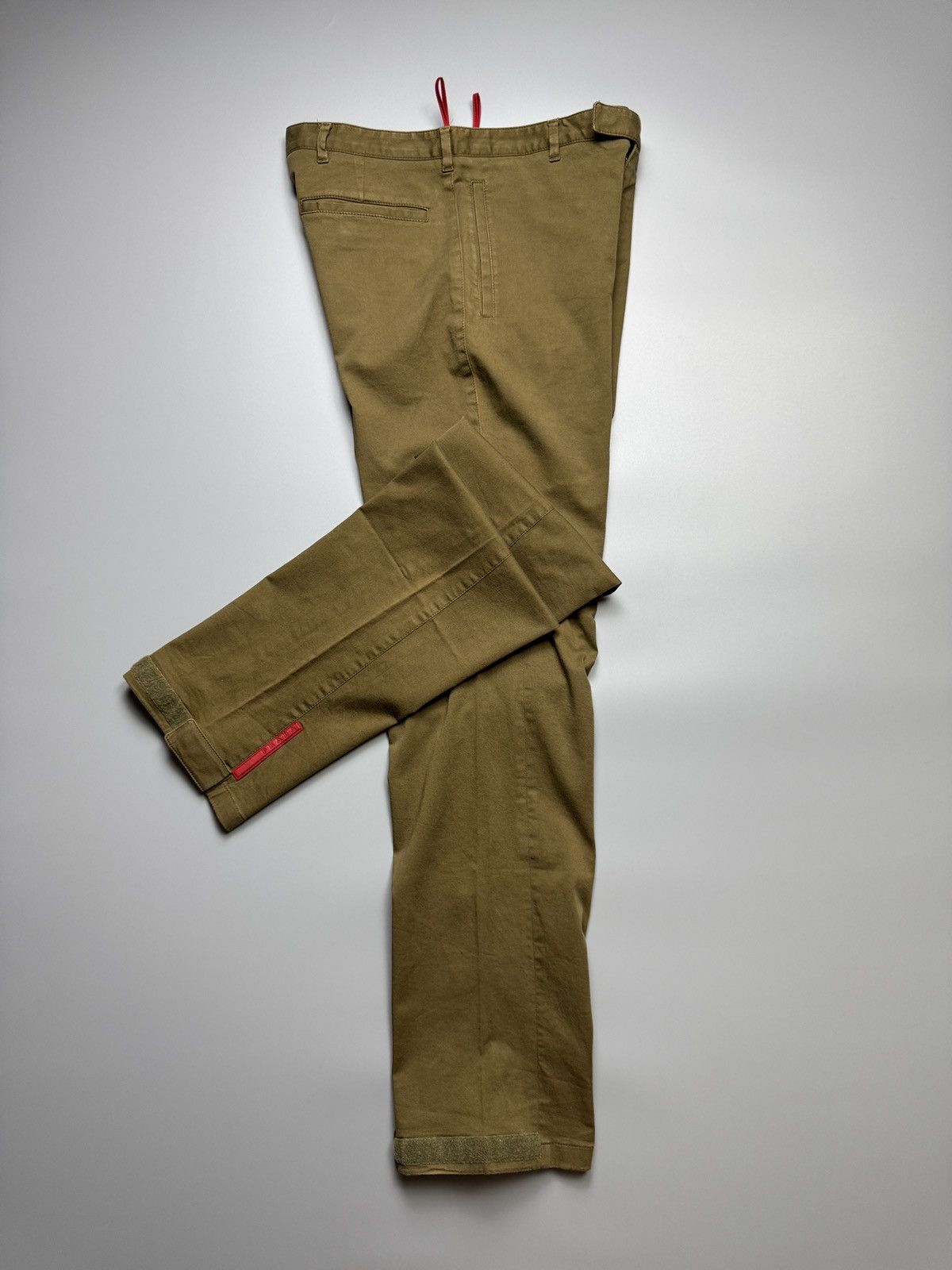 Prada Prada - Vintage Velcro Red Tab AW/2001 Brown - Pants Size US 30 / EU 46 - 5 Thumbnail