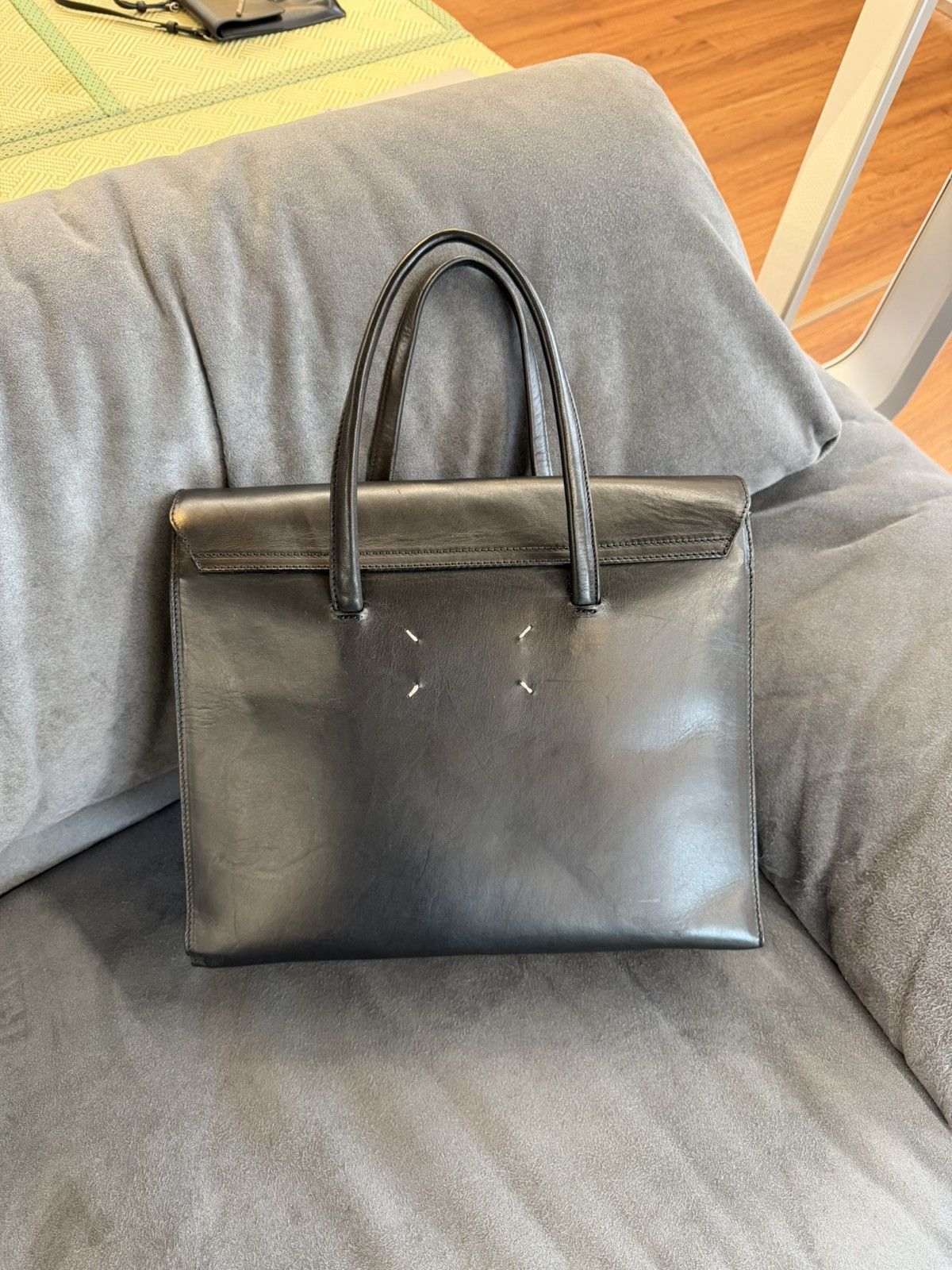 Maison Margiela Maison Margiela 02AW Archive “The Houssé” Leather Bag Size ONE SIZE - 5 Thumbnail
