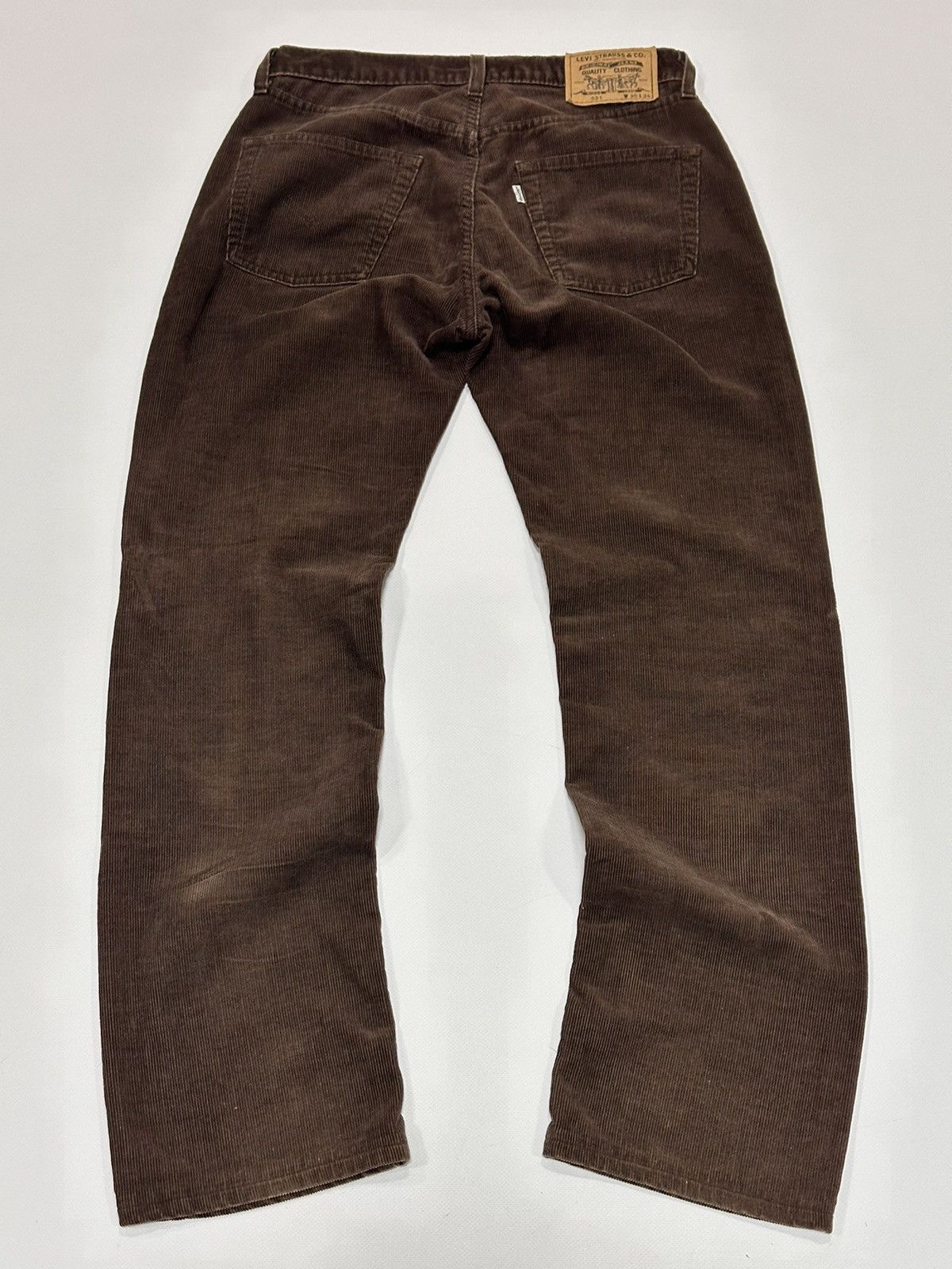 Levi's × Vintage 90’s Levis Vintage 551 Y2k Cowboy Corduroy Pants Size US 30 / EU 46 - 2 Thumbnail