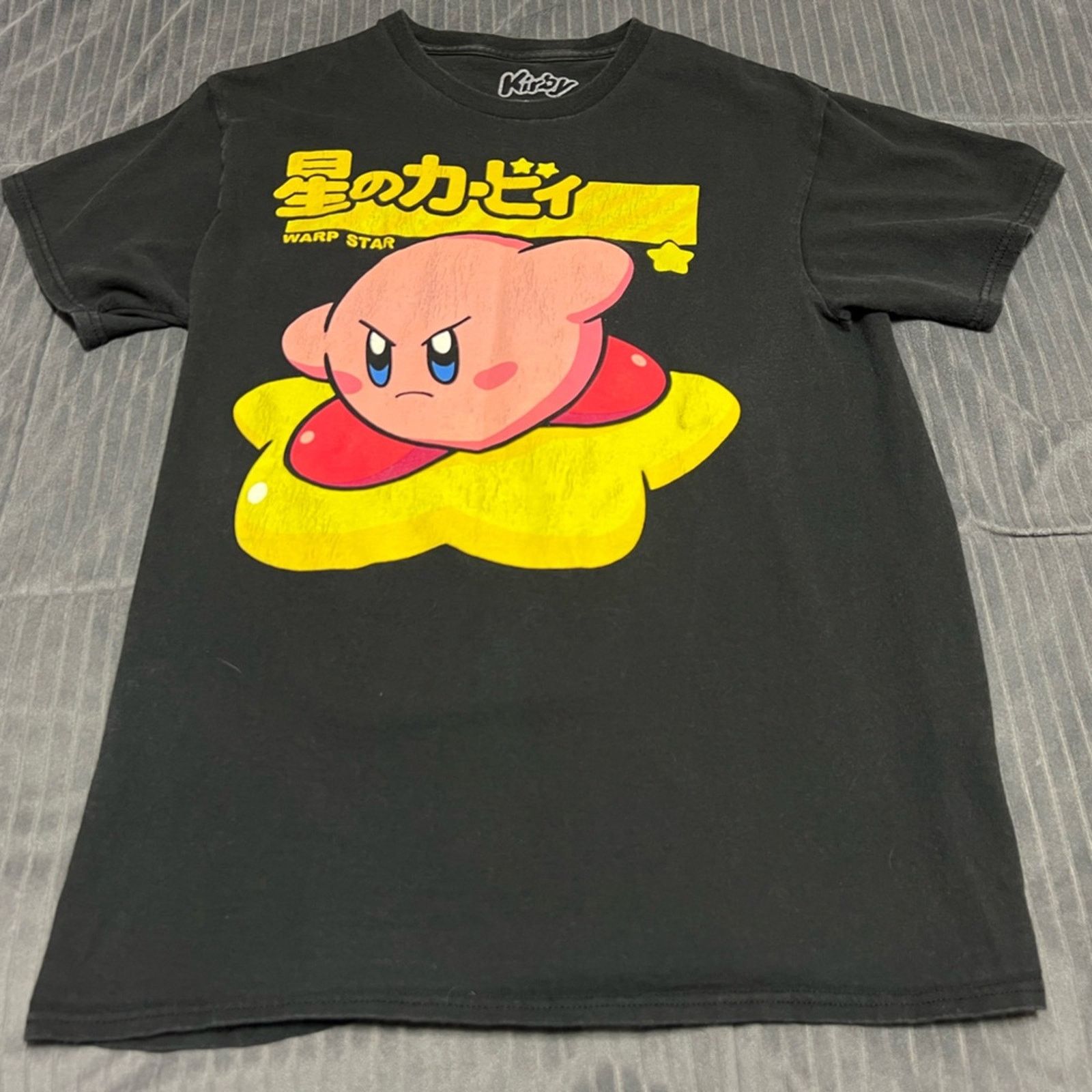 Nintendo Kirby Warp Star Shirt Mens MEDIUM Nintendo Gaming Japan Size US M / EU 48-50 / 2 - 1 Thumbnail