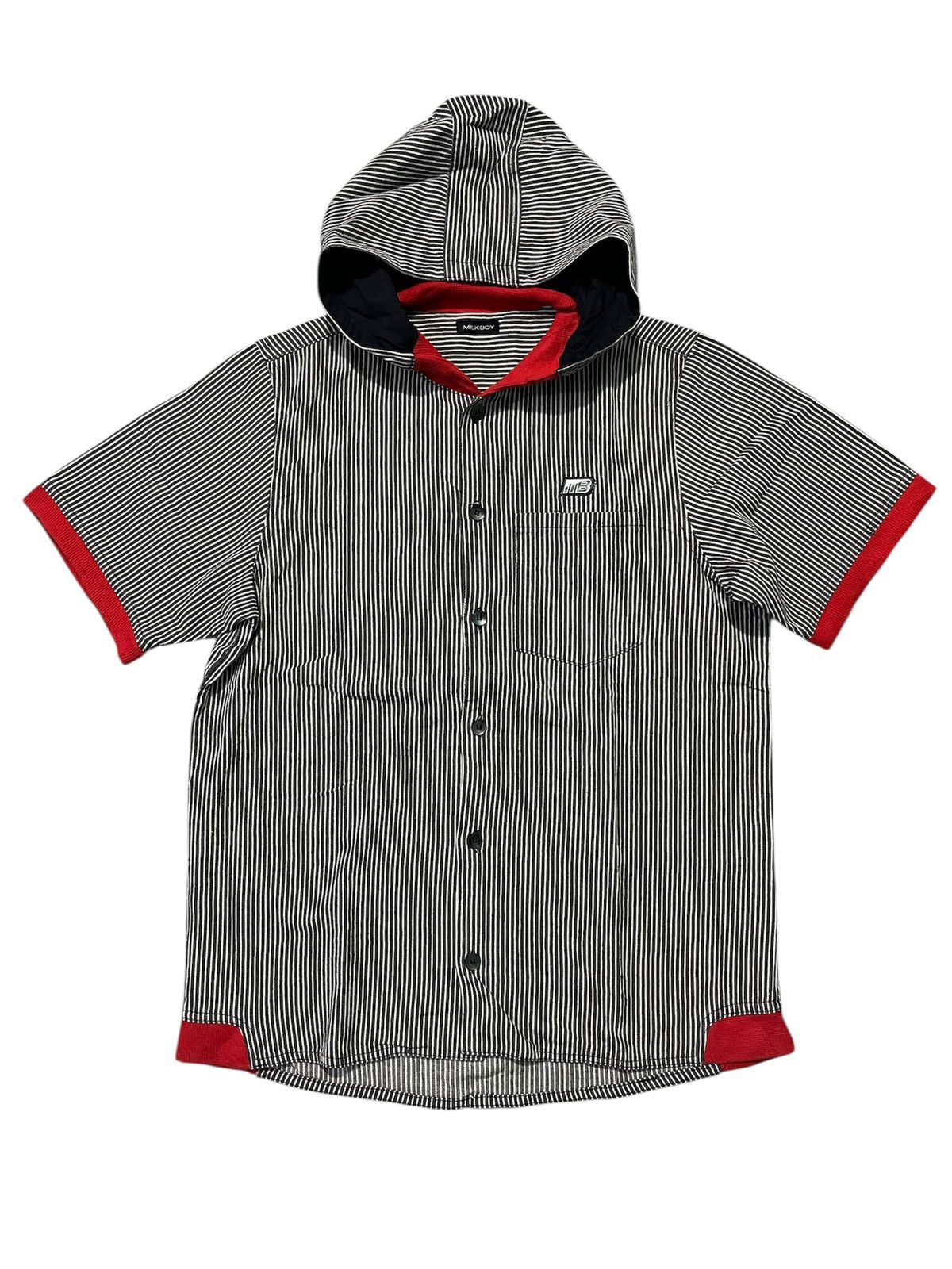Kapital Milkboy Hood Hickory Button Ups Shirts Size US M / EU 48-50 / 2 - 1 Thumbnail