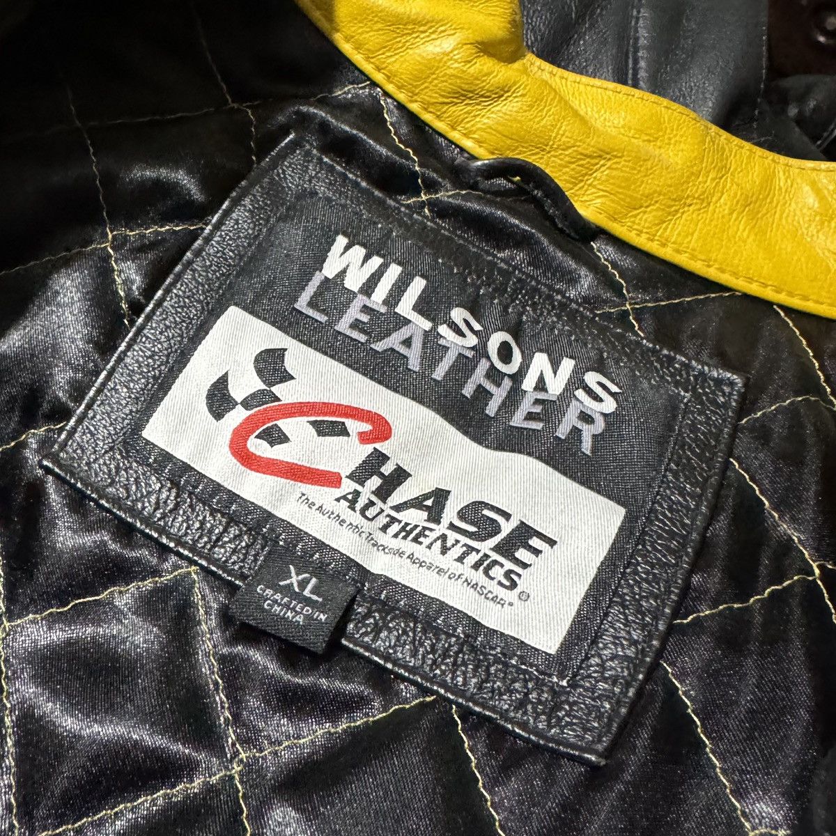 Chase Authentics × NASCAR × Wilsons Leather Nascar Jacket Matt Kenseth #17 Size US XL / EU 56 / 4 - 6 Thumbnail