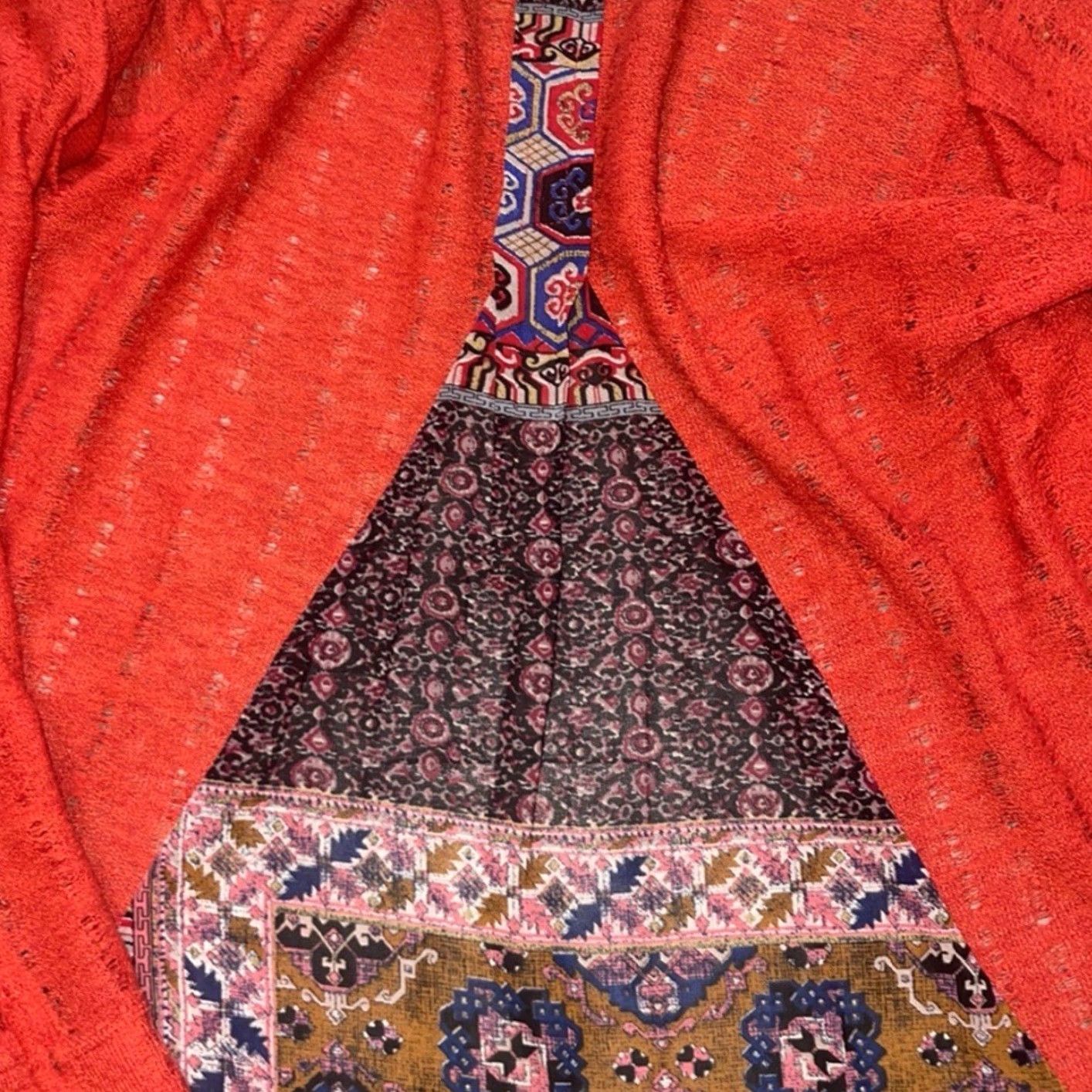 Miss Me Miss Me Embellished Cardigan Shirt Rust XS? NoSizeM Women’s? (Cannot determine size from given) Size M / US 6-8 / IT 42-44 - 5 Thumbnail