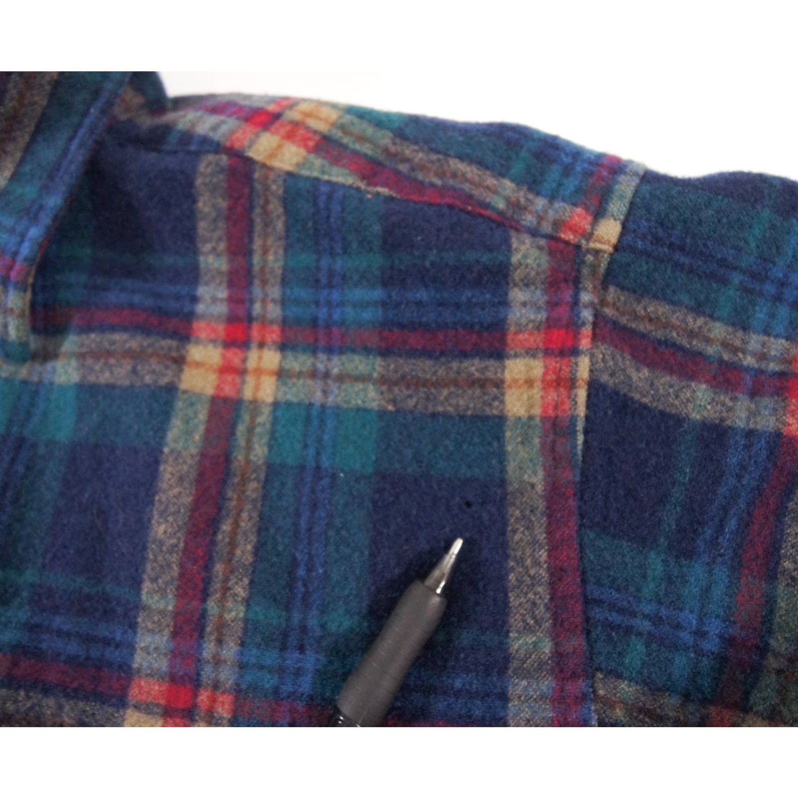 Pendleton Vintage Pendleton Men's XL Flannel Shirt Wool Plaid Check 60s 70s Casual Outdoor Size US XL / EU 56 / 4 - 5 Thumbnail