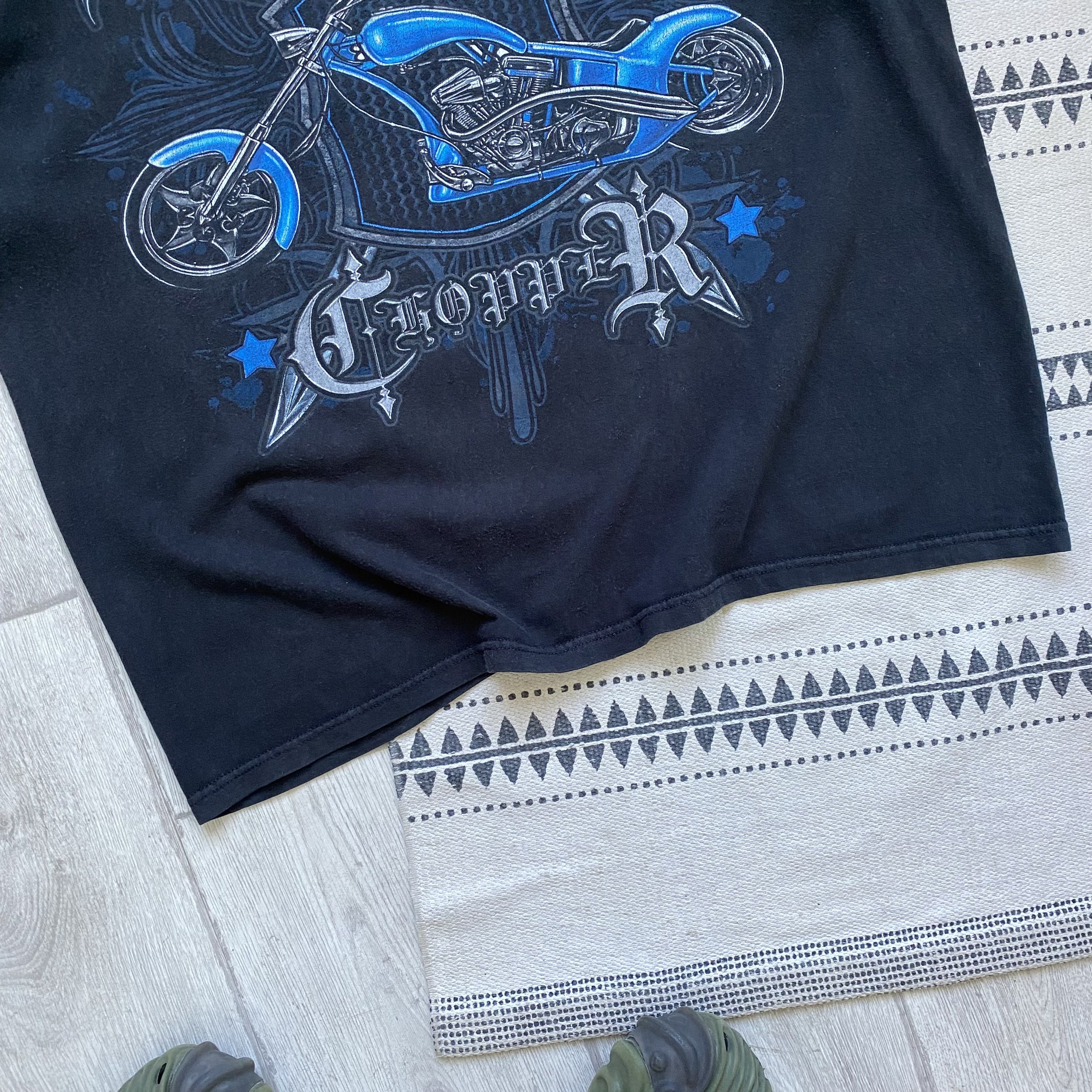 West Coast Choppers 🏍️ Faded Vintage American Chopper Heavy tee Harley Davidson Size US XL / EU 56 / 4 - 3 Thumbnail