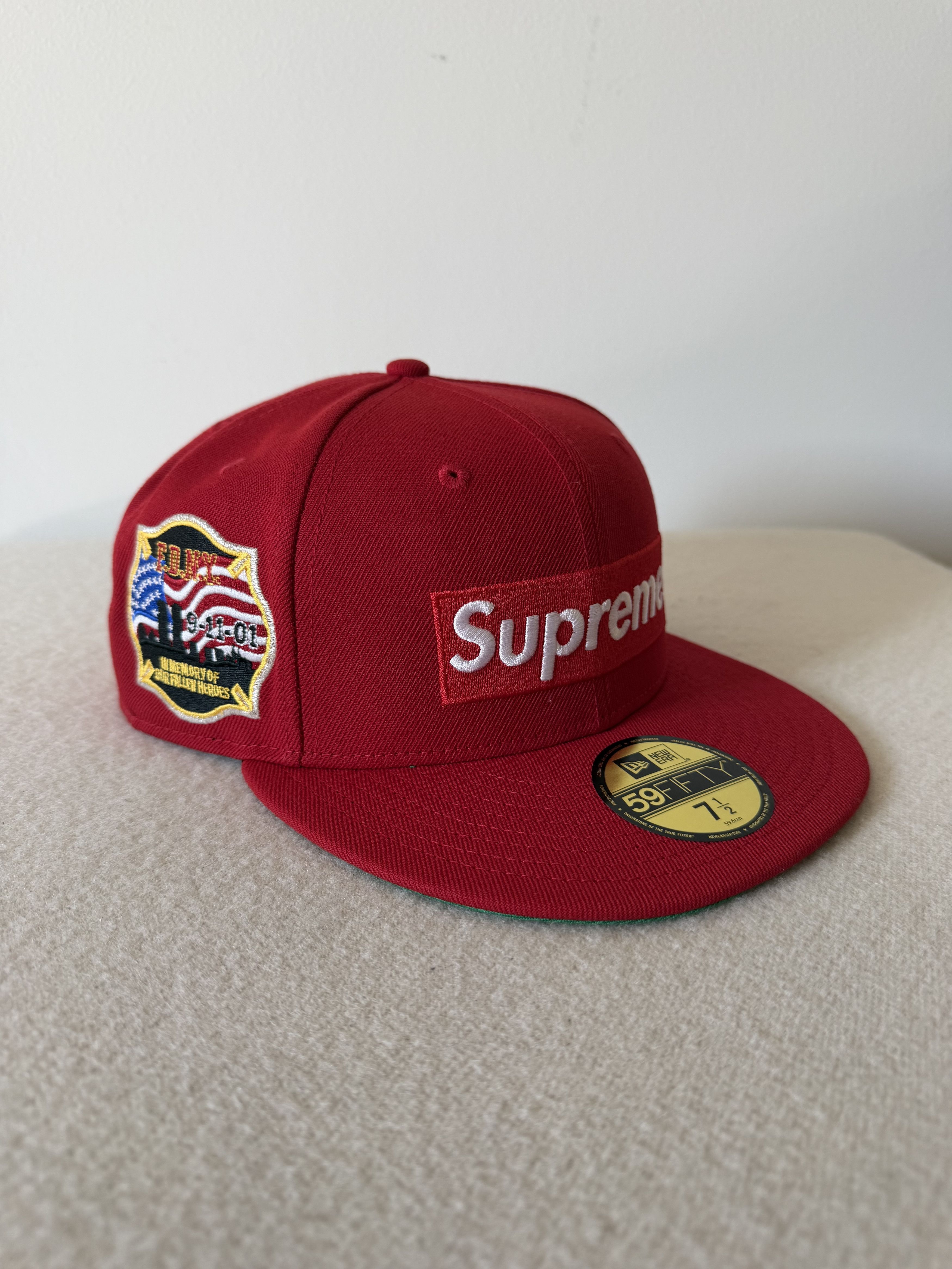 New Era × Supreme Supreme new era plaid s logo hat fitted | Grailed