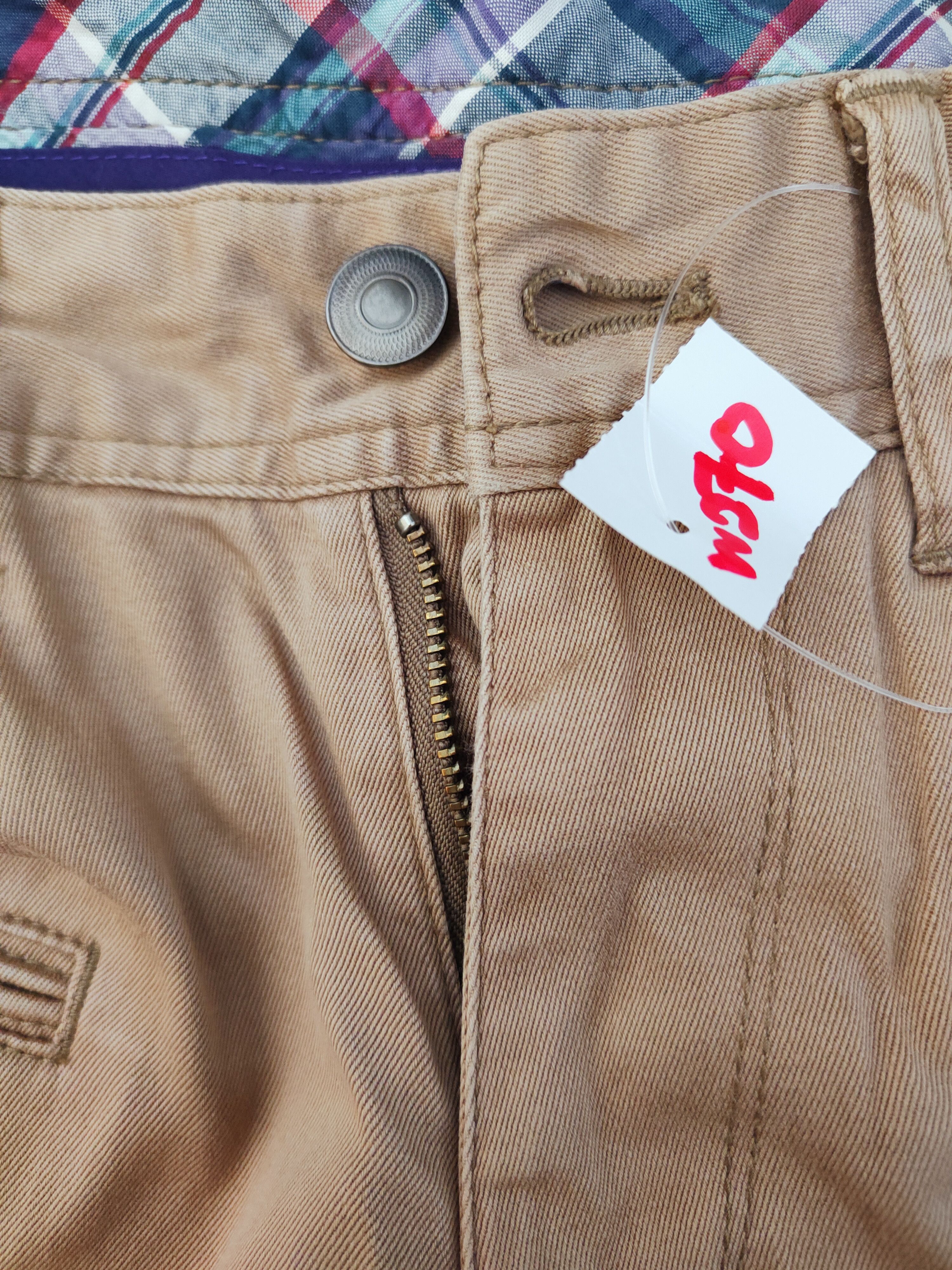 Japanese Brand Men's Melrose Brown Multipocket Tactical Cargo Pants #W270 Size 31" - 15 Thumbnail