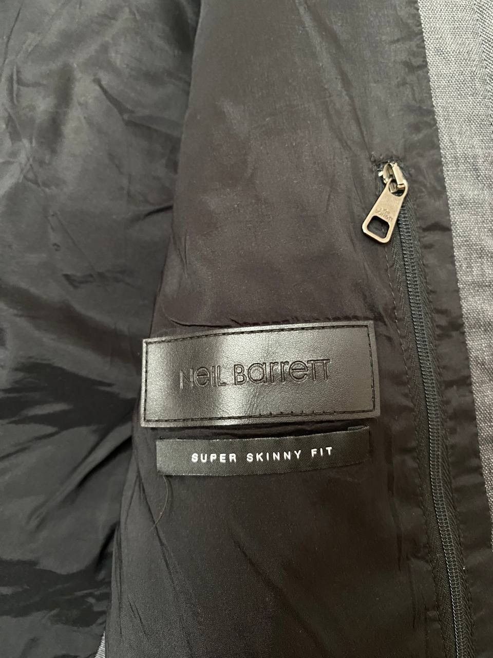 Neil Barrett 🔥 Neil Barrett Wool Jacket Grey Size US S / EU 44-46 / 1 - 7 Thumbnail