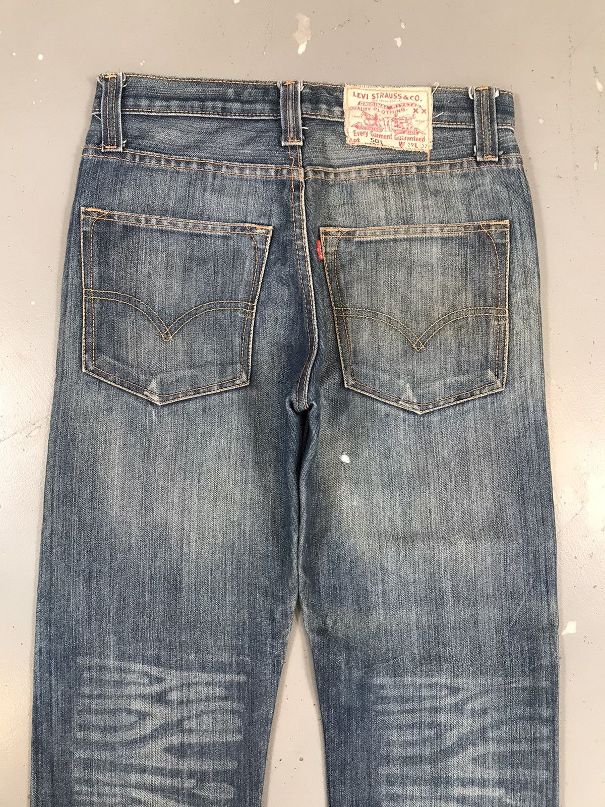 Levi's × Vintage Vintage Levi’s Strauss & co. Red tab 501 denim Size US 30 / EU 46 - 10 Thumbnail