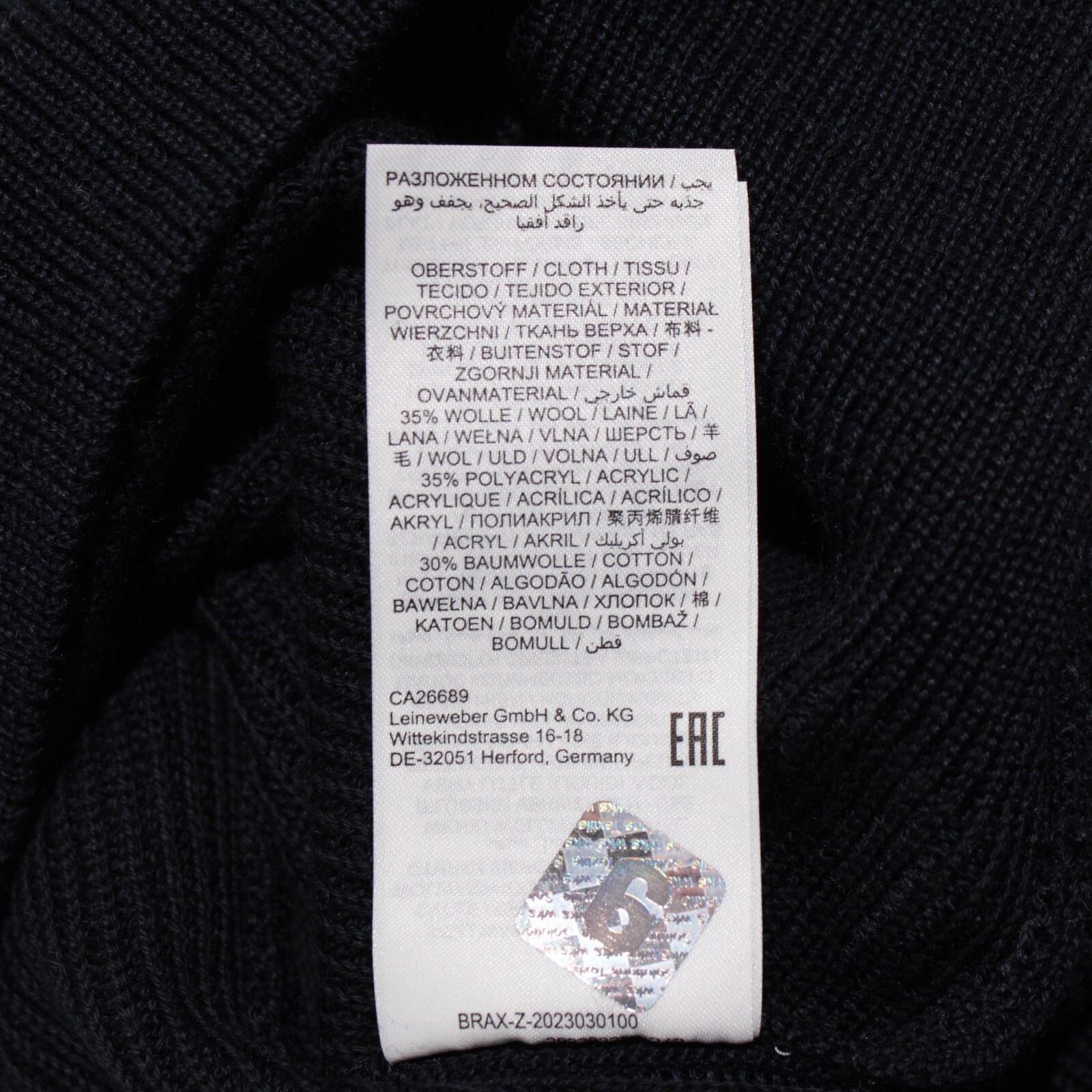 BRAX BRAX Sweater Size US L in Blue Size US L / EU 52-54 / 3 - 9 Thumbnail