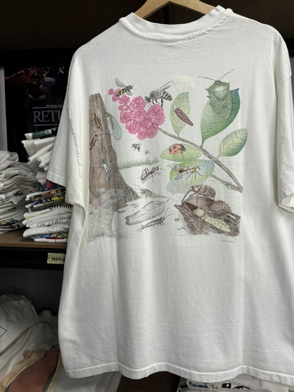 Vintage RARE! Vintage 90’s Class Insecta Animal Tee Size US XL / EU 56 / 4 - 6 Thumbnail
