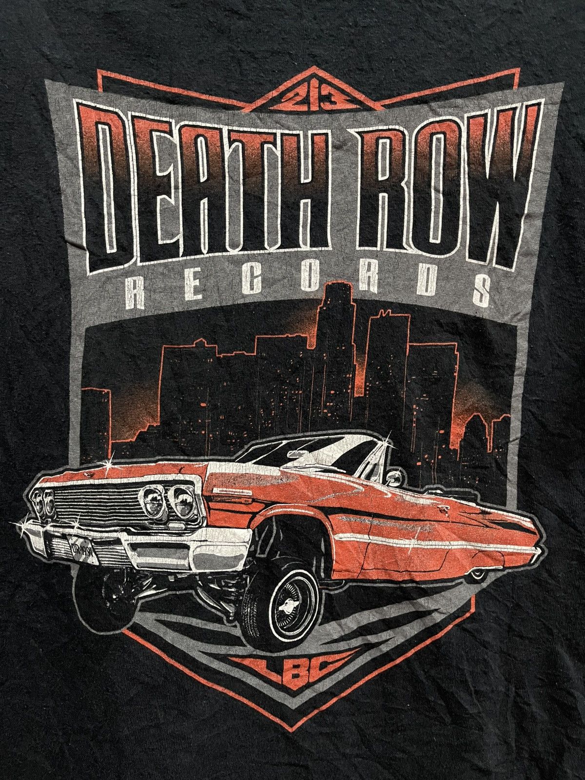 Death Row Records Death Row Records - Low Rider Wall🔥🔥🔥 Size US L / EU 52-54 / 3 - 2 Thumbnail