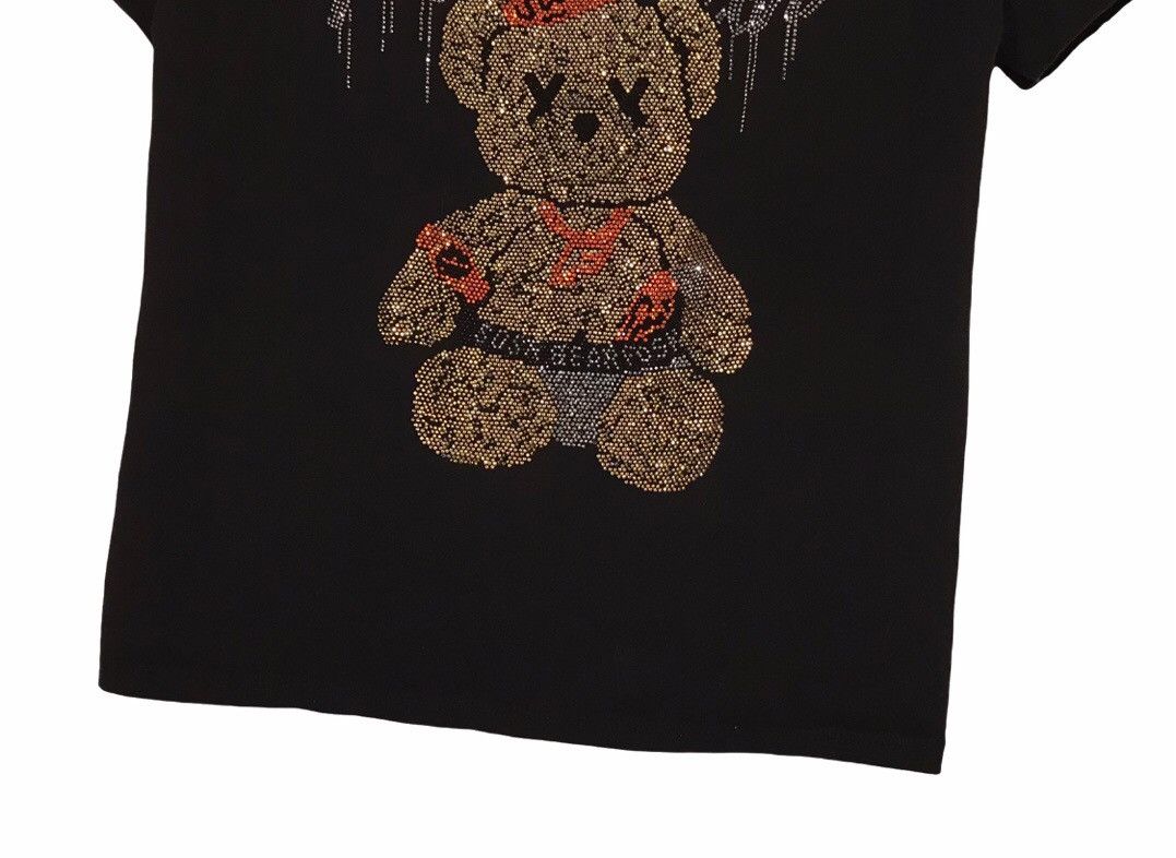 Other F*cked Bear Rhinestones Tee Womens Size M Black Size M / US 6-8 / IT 42-44 - 3 Thumbnail