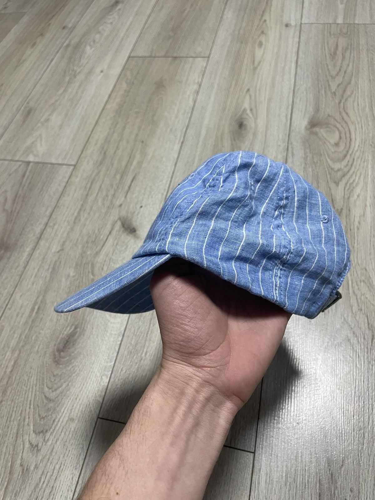Polo Ralph Lauren Vintage Polo Ralph Lauren Cap Sripped Old Money Hat Y2K Size ONE SIZE - 4 Thumbnail
