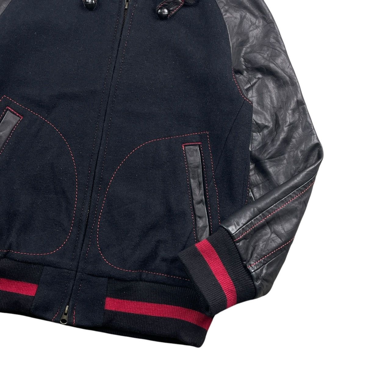 Number (N)ine Number(N)ine My Own Private Portland" Varsity Jacket Size US S / EU 44-46 / 1 - 7 Thumbnail