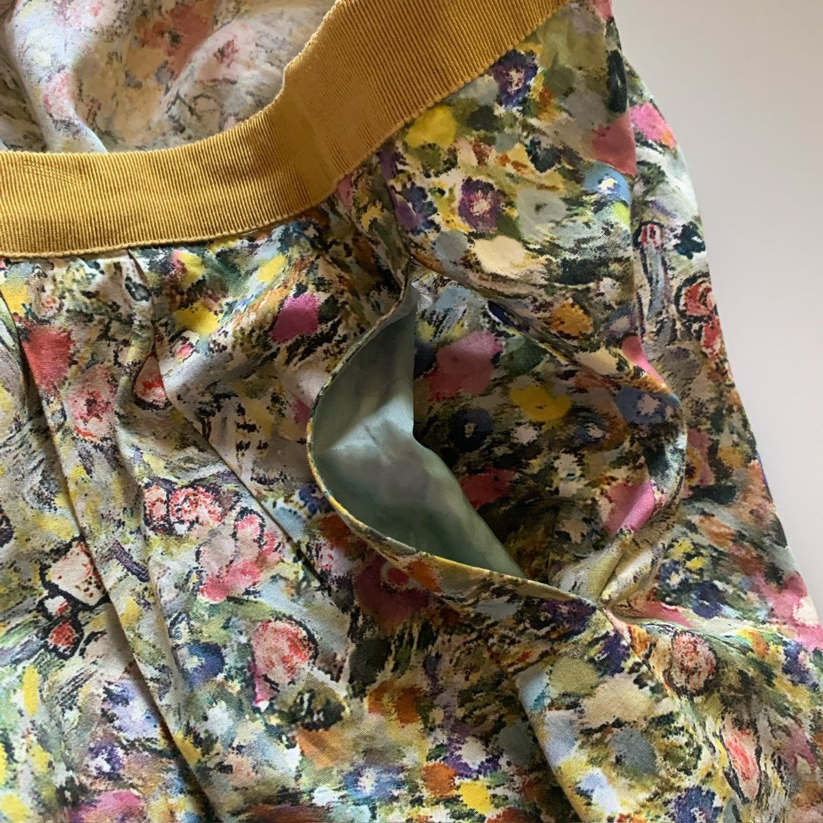 Alberta Ferretti Philosophy 🇮🇹 di Alberta Ferretti Floral G.Klimt Summer Skirt Size 34" / US 12 / IT 48 - 5 Thumbnail
