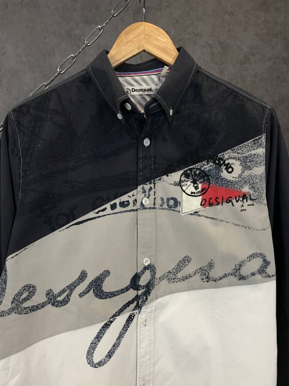 Desigual Desigual designer art shirt Size US M / EU 48-50 / 2 - 3 Thumbnail