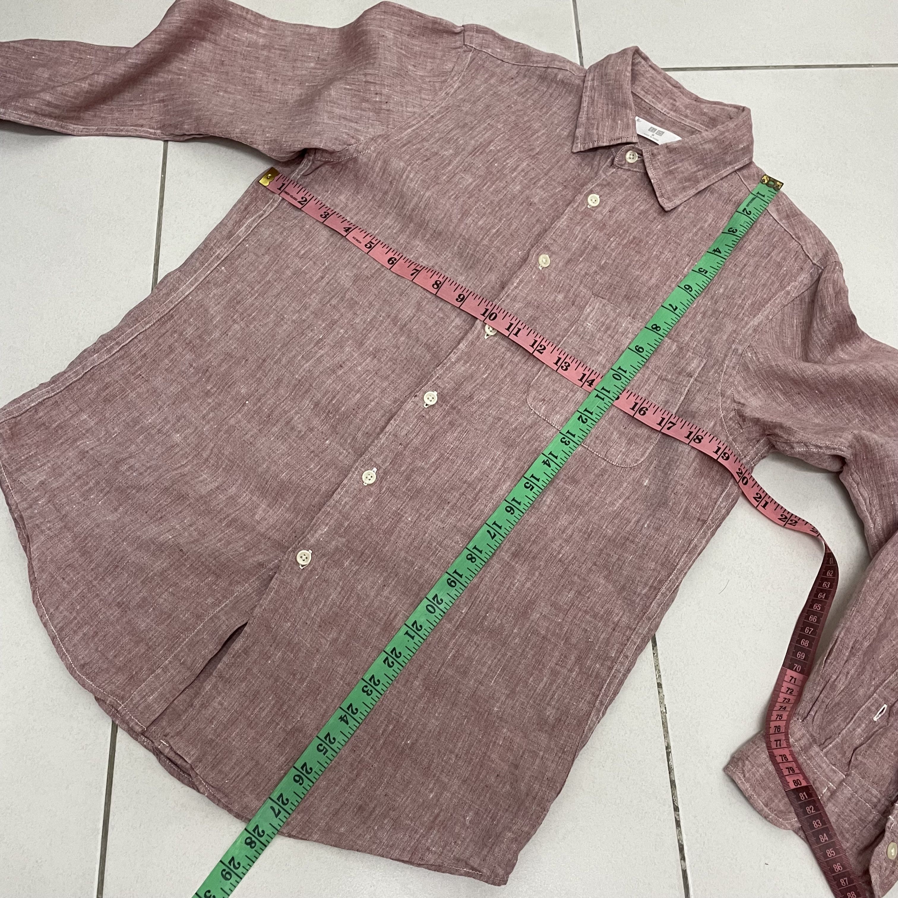 Japanese Brand × Uniqlo ⭐️SALE⭐️ [M] UNIQLO LINEN COTTON SHIRT Size US M / EU 48-50 / 2 - 3 Thumbnail