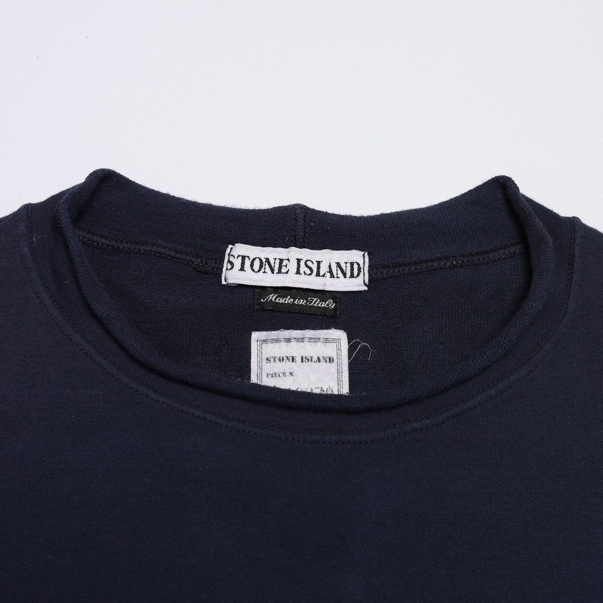 Stone Island Rare Vintage Stone Island 90s Navy Sweatshirt Crewneck 1996 Size US XL / EU 56 / 4 - 10 Thumbnail