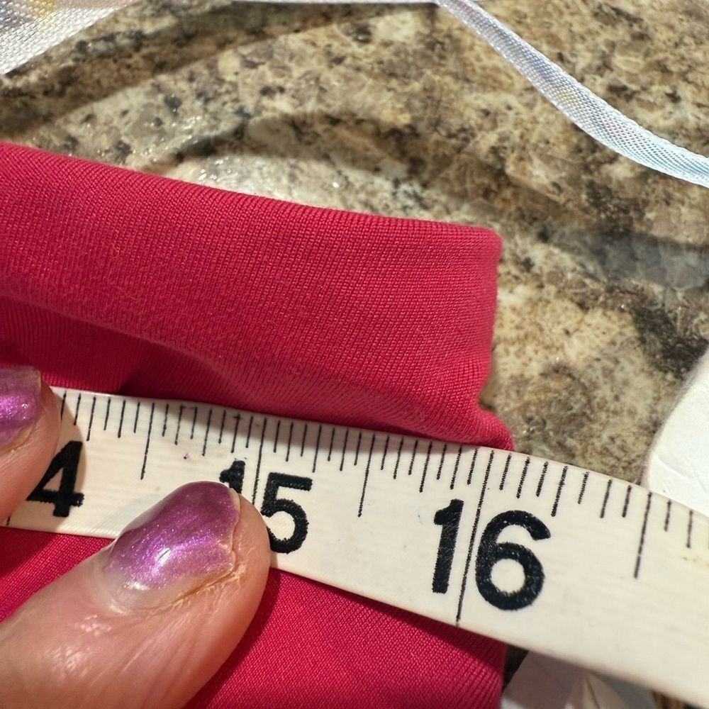 Other 90 Degree By Reflex Pink Athletic Shorts Vibrant Comfortable Fit Size 36" / US 14 / IT 50 - 6 Thumbnail