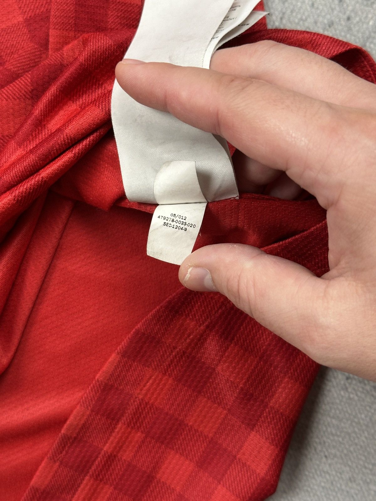 Nike Vintage Manchester United 2012/13 Nike Home Jersey AON Rare Size US M / EU 48-50 / 2 - 19 Thumbnail