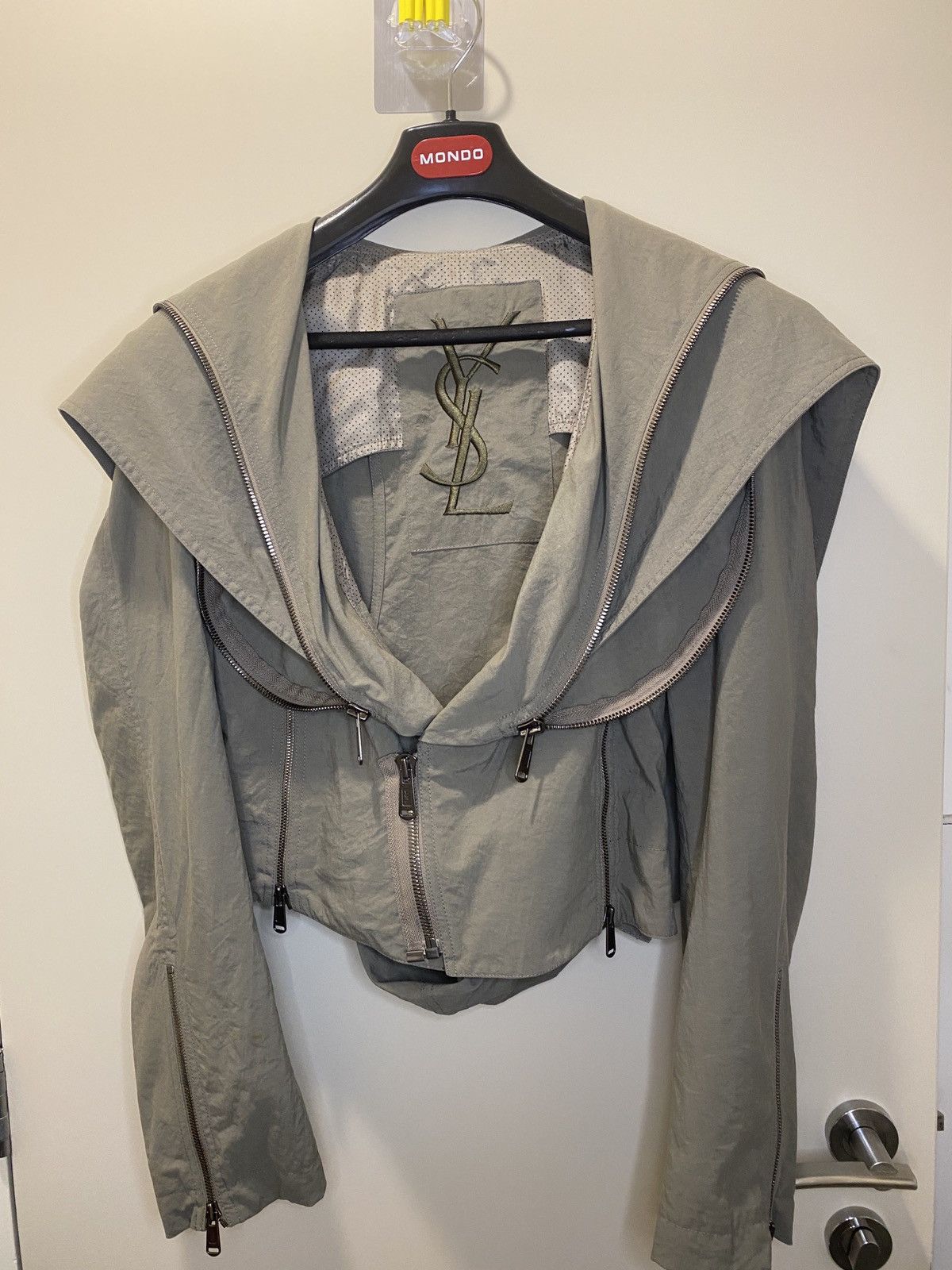 Yves Saint Laurent Yves Saint Laurent Hooded Jacket Size US M / EU 48-50 / 2 - 1 Thumbnail