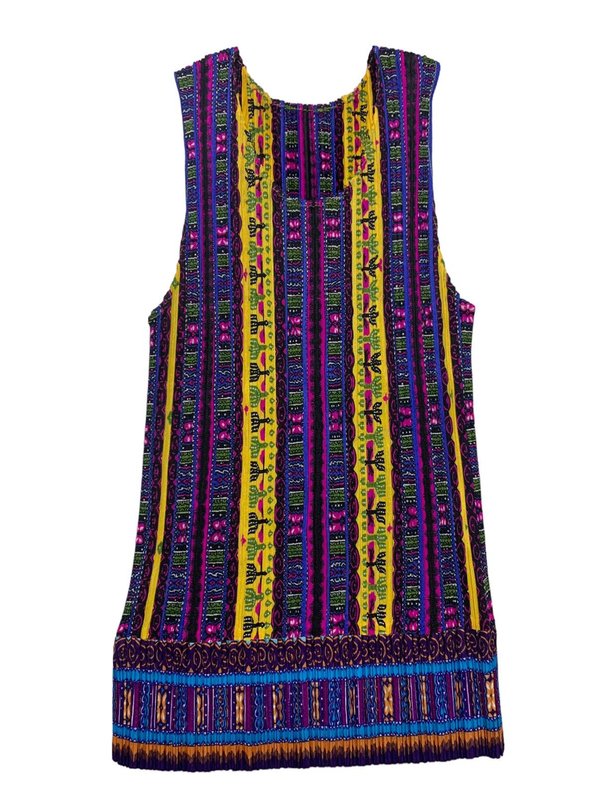 Pleats Please Issey Miyake Pleats please Issey miyake polka dot sleeveless blouse Size M / US 6-8 / IT 42-44 - 13 Thumbnail